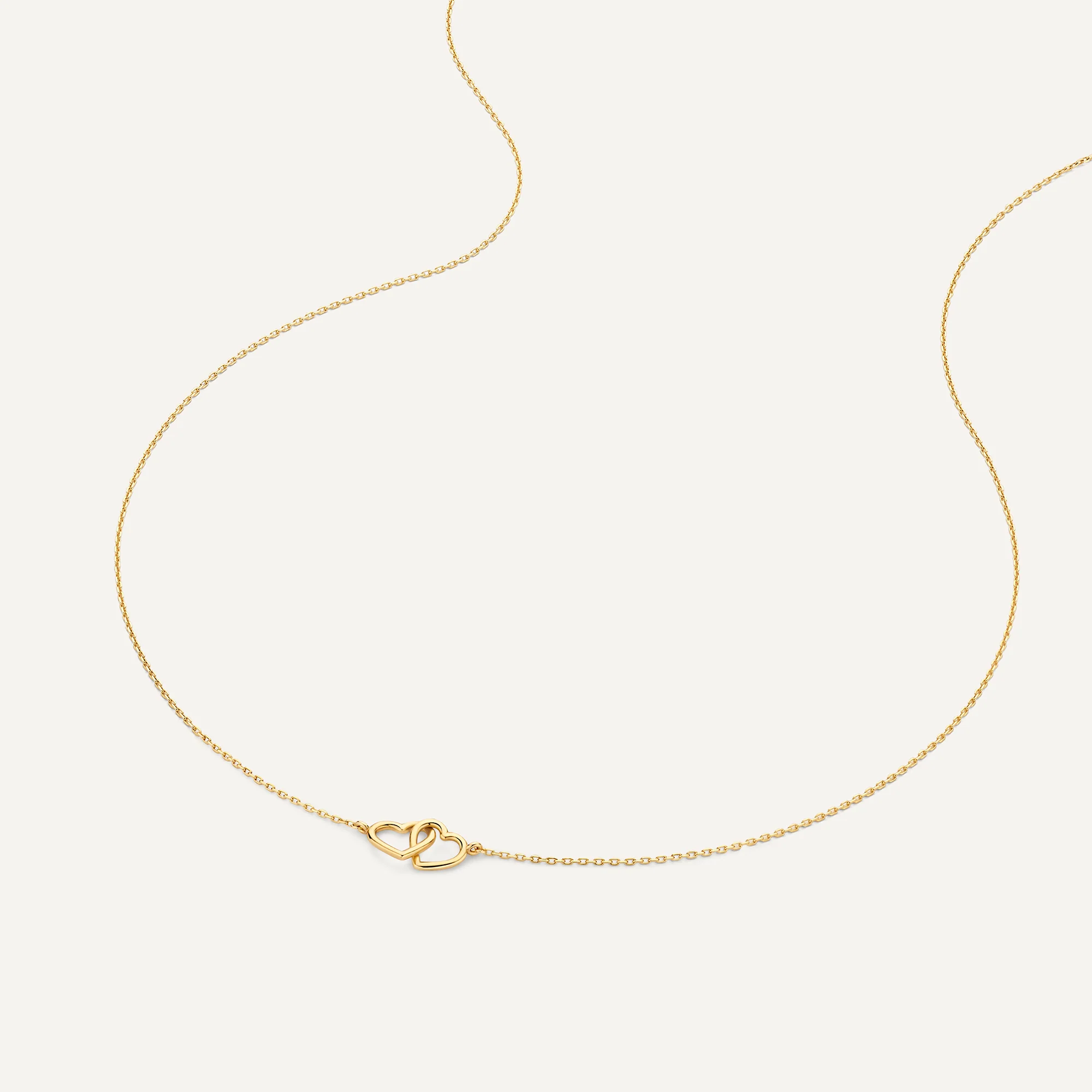 Linked Heart Pendant Necklace - Image 6