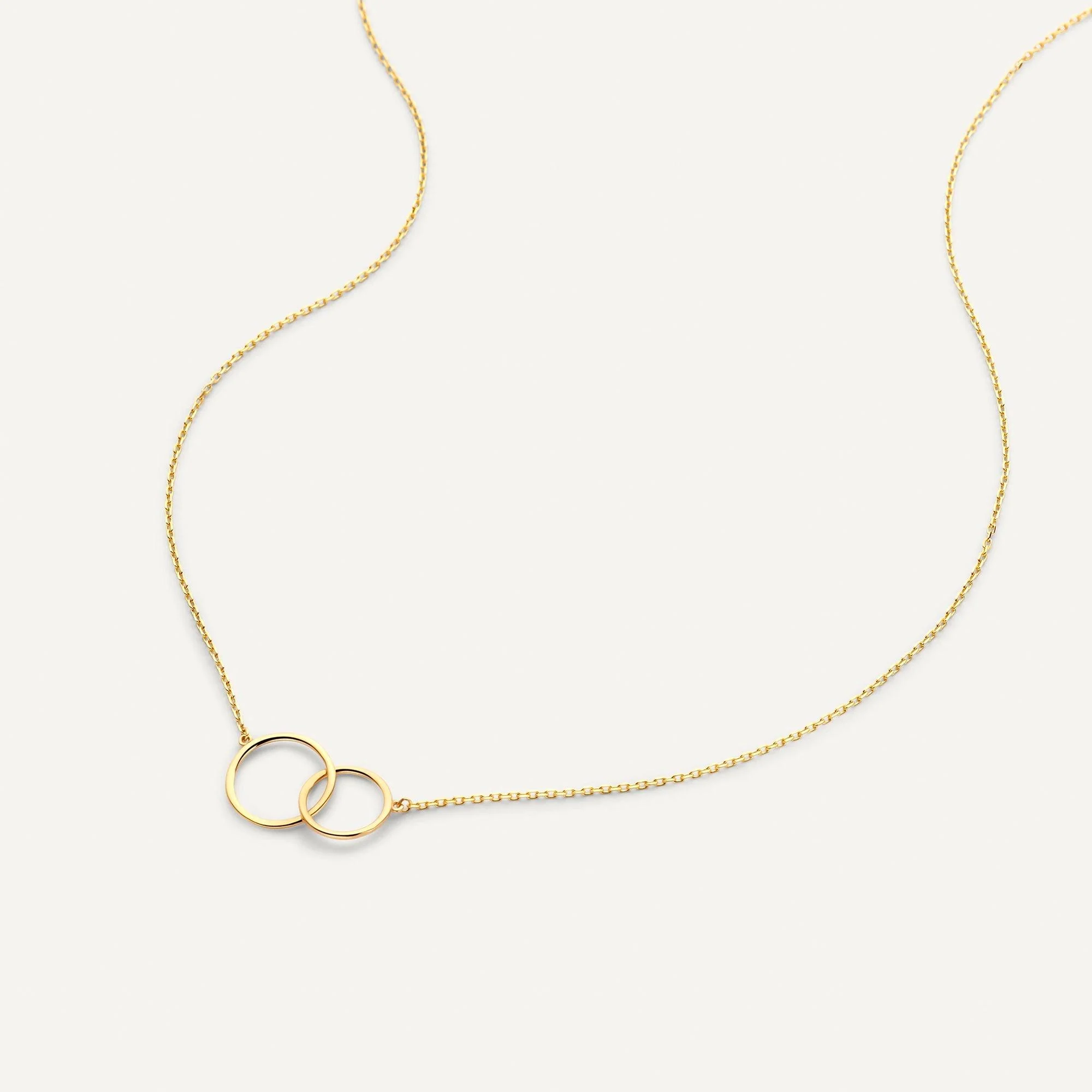 Linked Infinity Pendant Necklace - Image 7