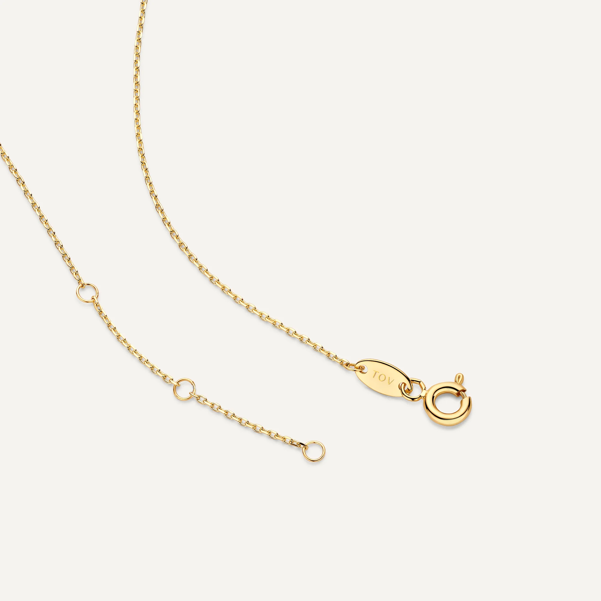 Linked Open Heart Pendant Necklace - Image 7