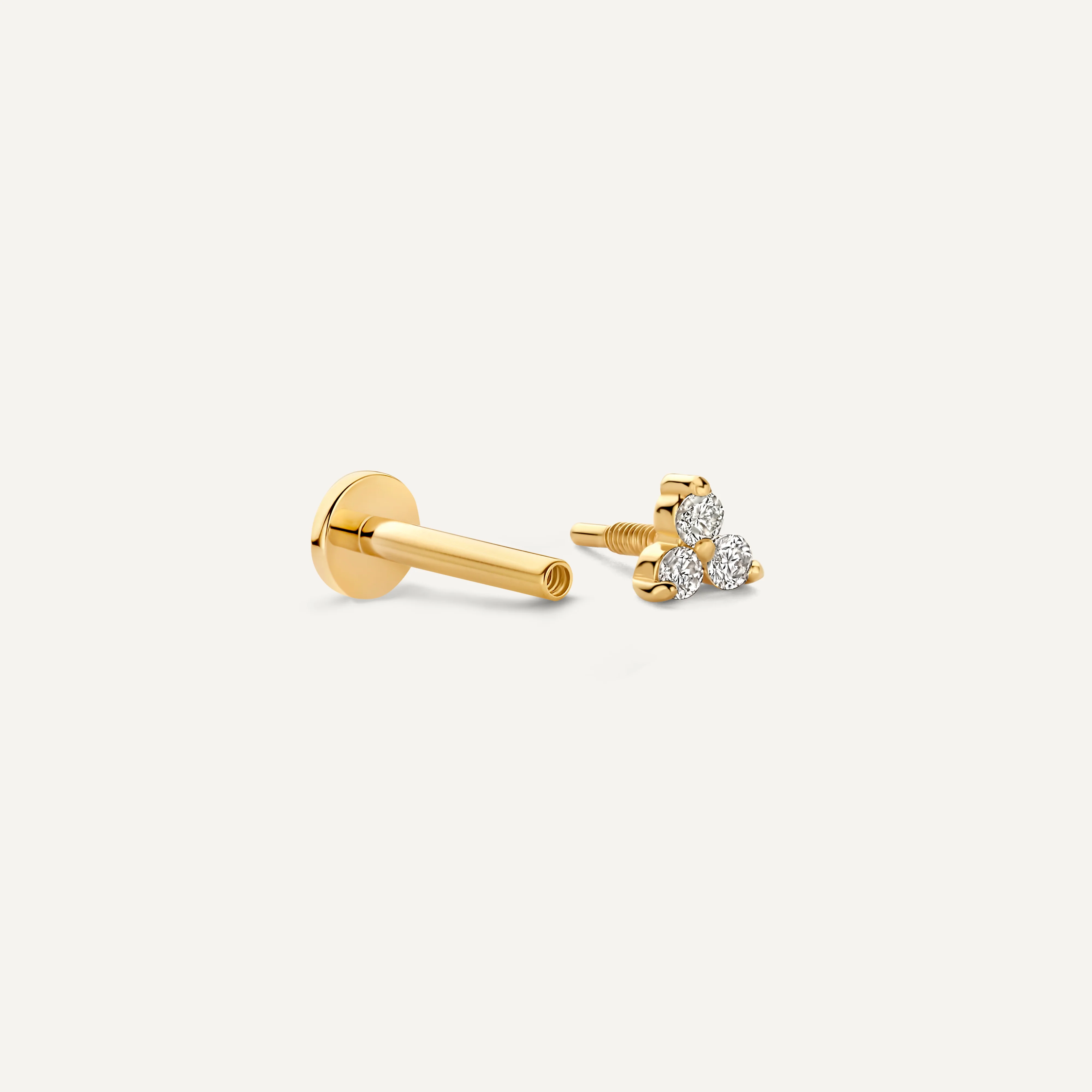 Mini Diamond Lotus Piercing (0.02 ct) - Image 9
