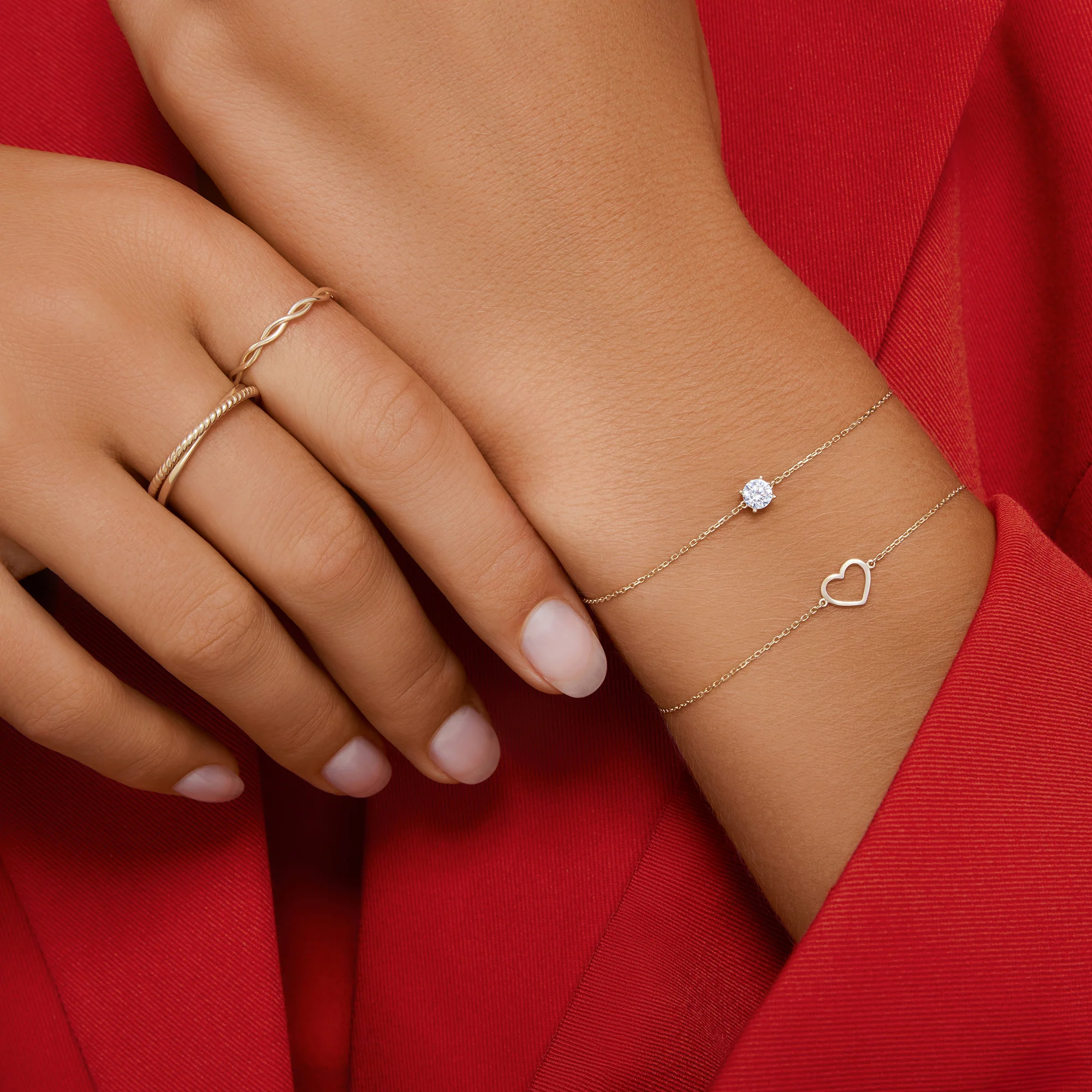 Open Heart Bracelet - Image 3