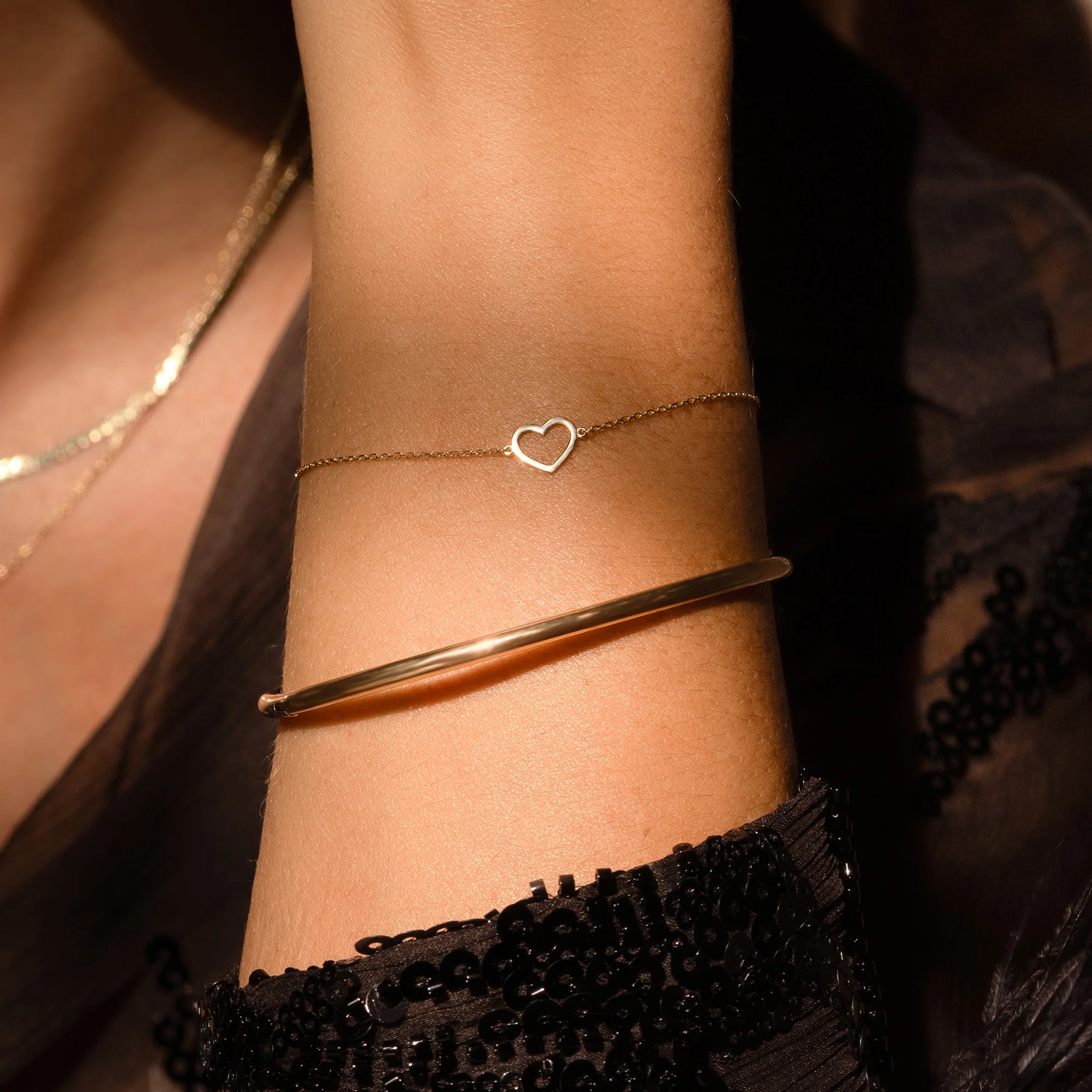 Open Heart Bracelet - Image 5