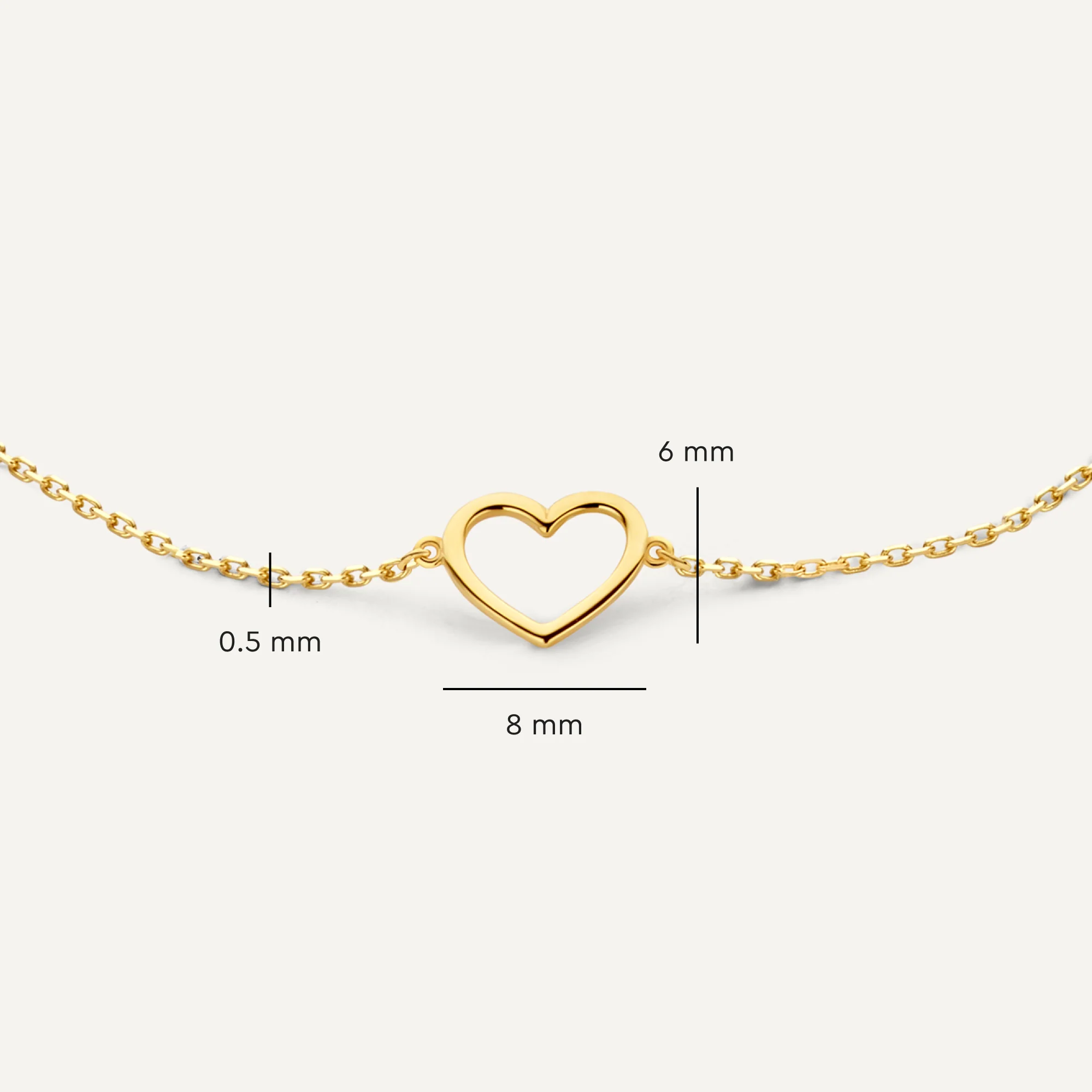 Open Heart Bracelet - Image 9
