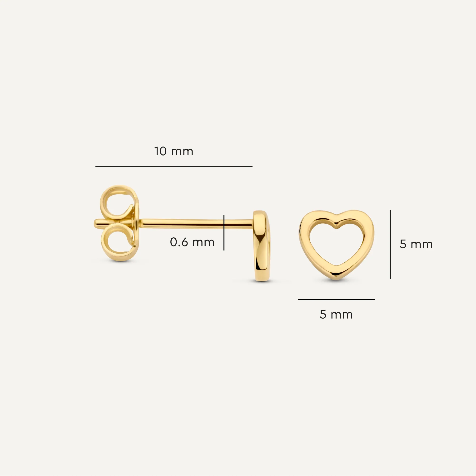 Open Heart Studs - Image 6