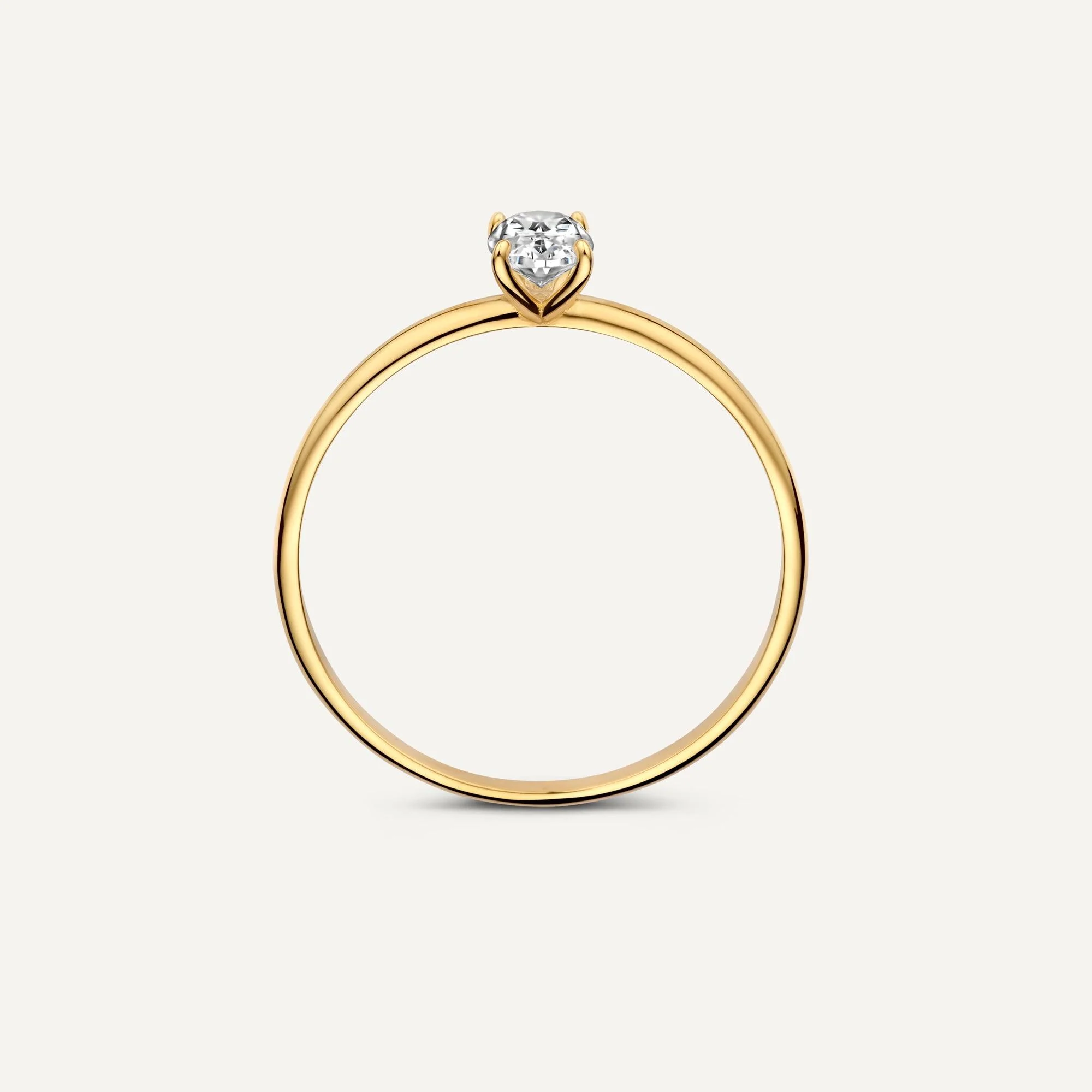 Oval Cut Cubic Zirconia Ring - Image 7