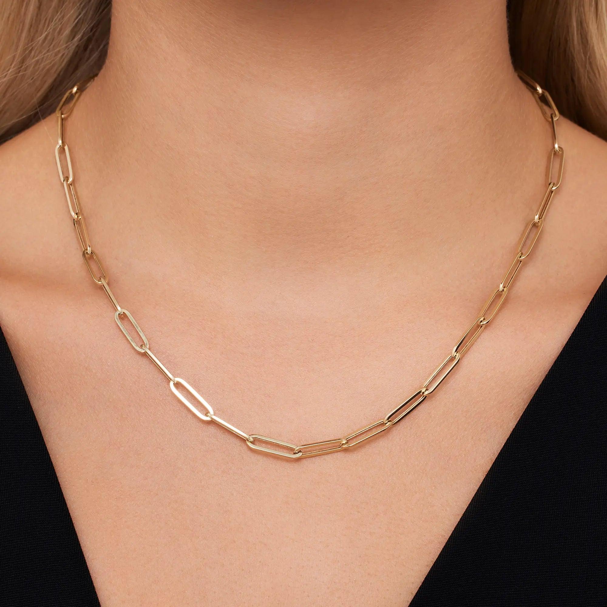 Paperclip Chain Necklace - Image 11
