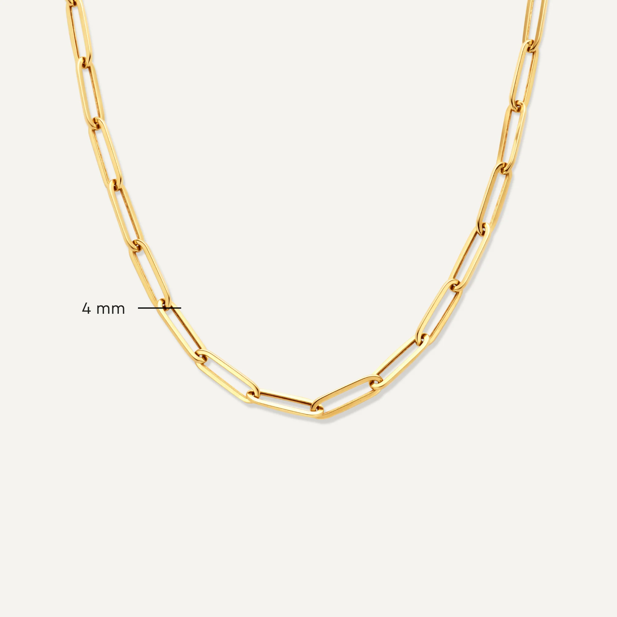 Paperclip Chain Necklace - Image 7