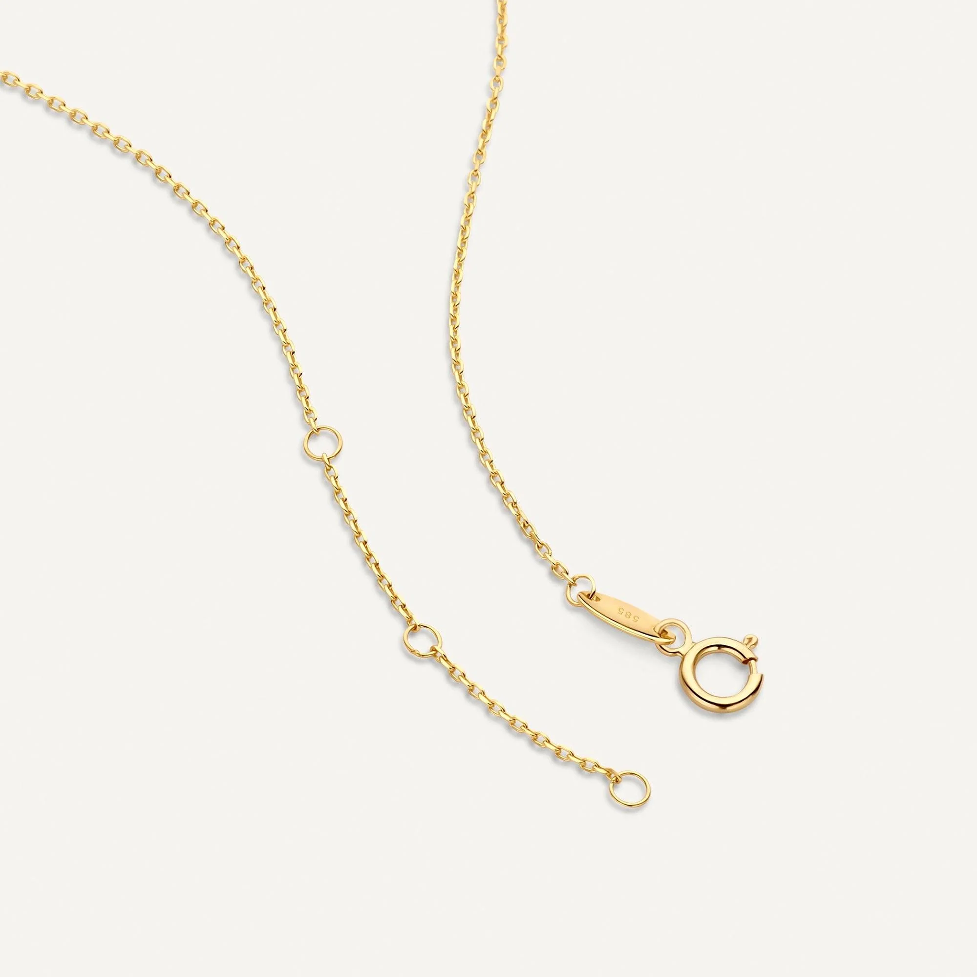 Pavé Cubic Zirconia Open Halo Pendant Necklace - Image 9
