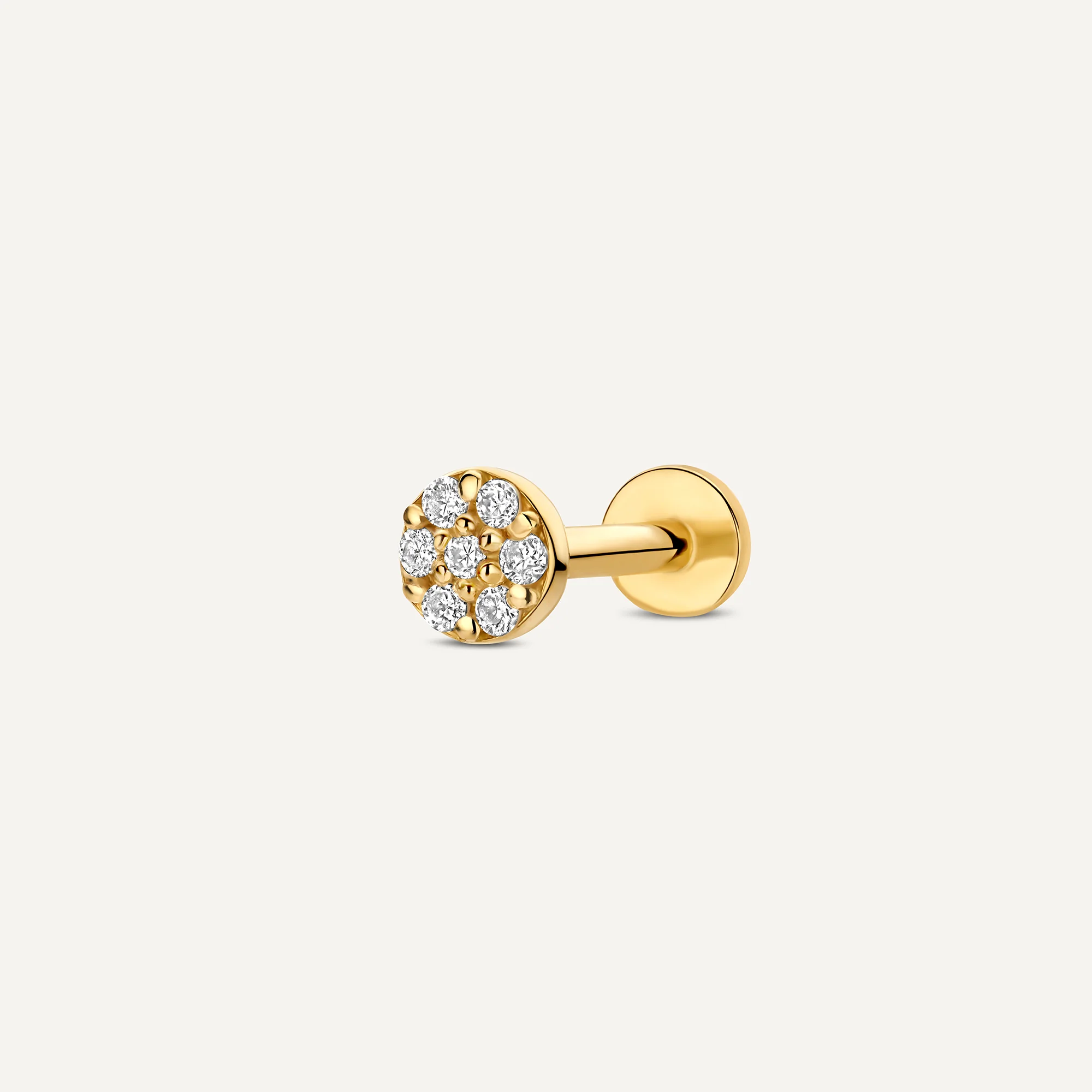 Pavé Diamond Round Piercing (0.04 ct) - Image 13