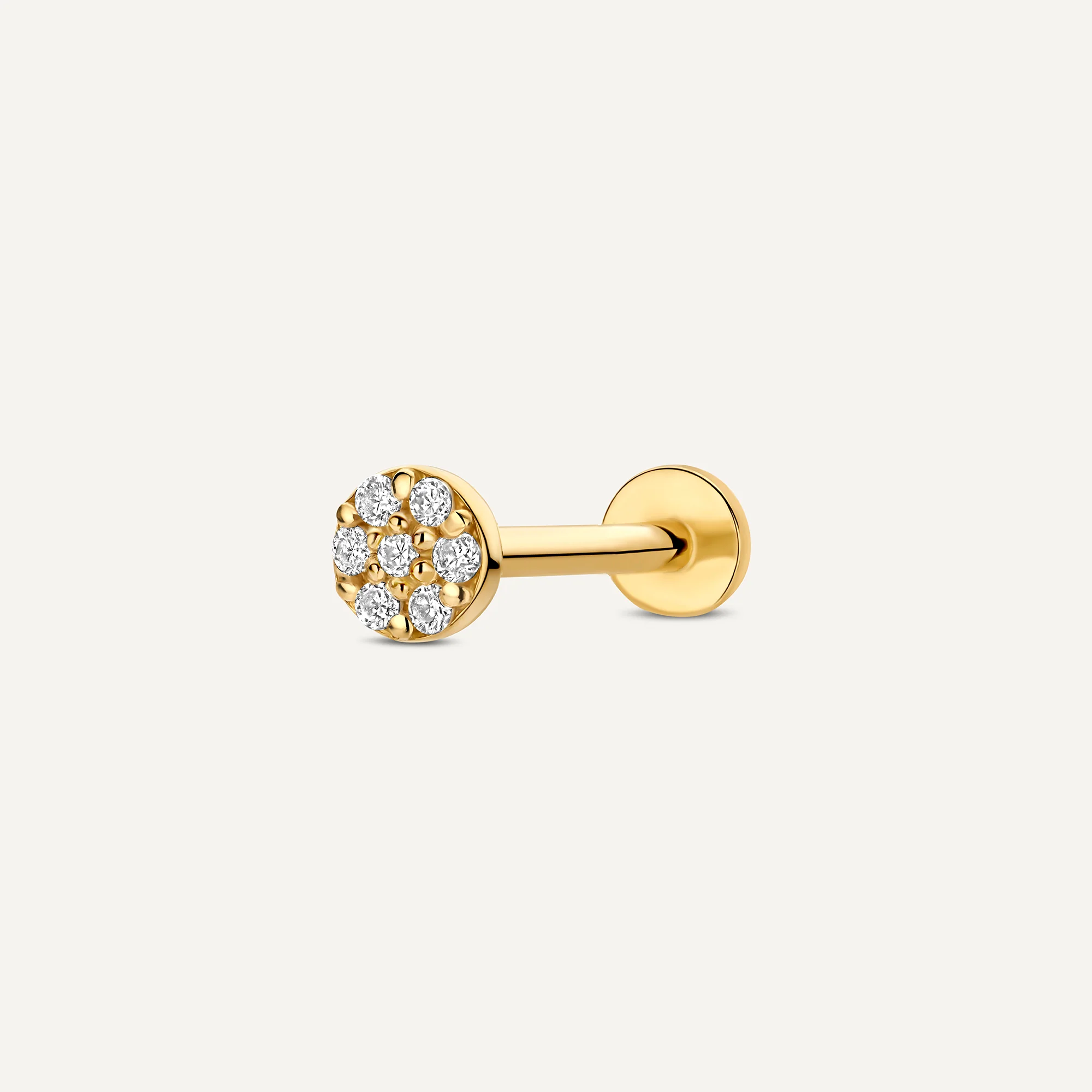 Pavé Diamond Round Piercing (0.04 ct) - Image 14