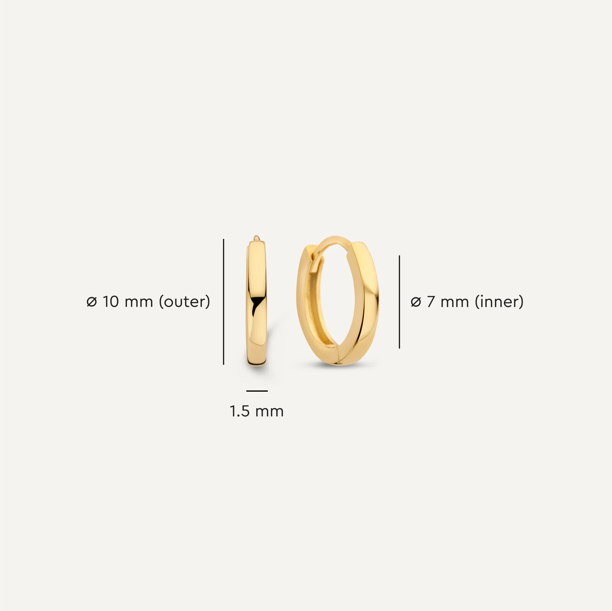 Twisted Essentials Huggie Hoops Stacking Set - Image 7