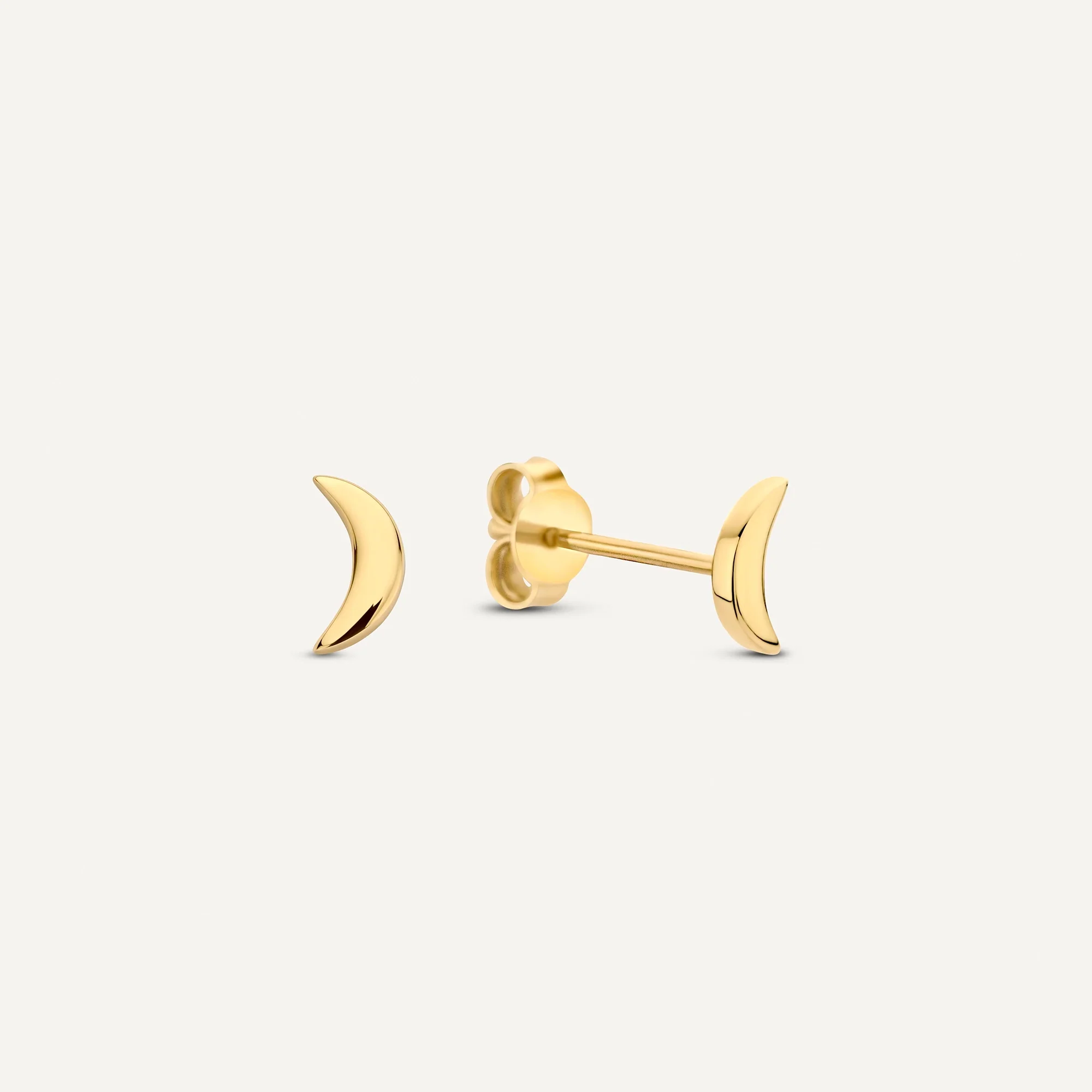 Pavé Zirconia Moon Earring Set - Image 7
