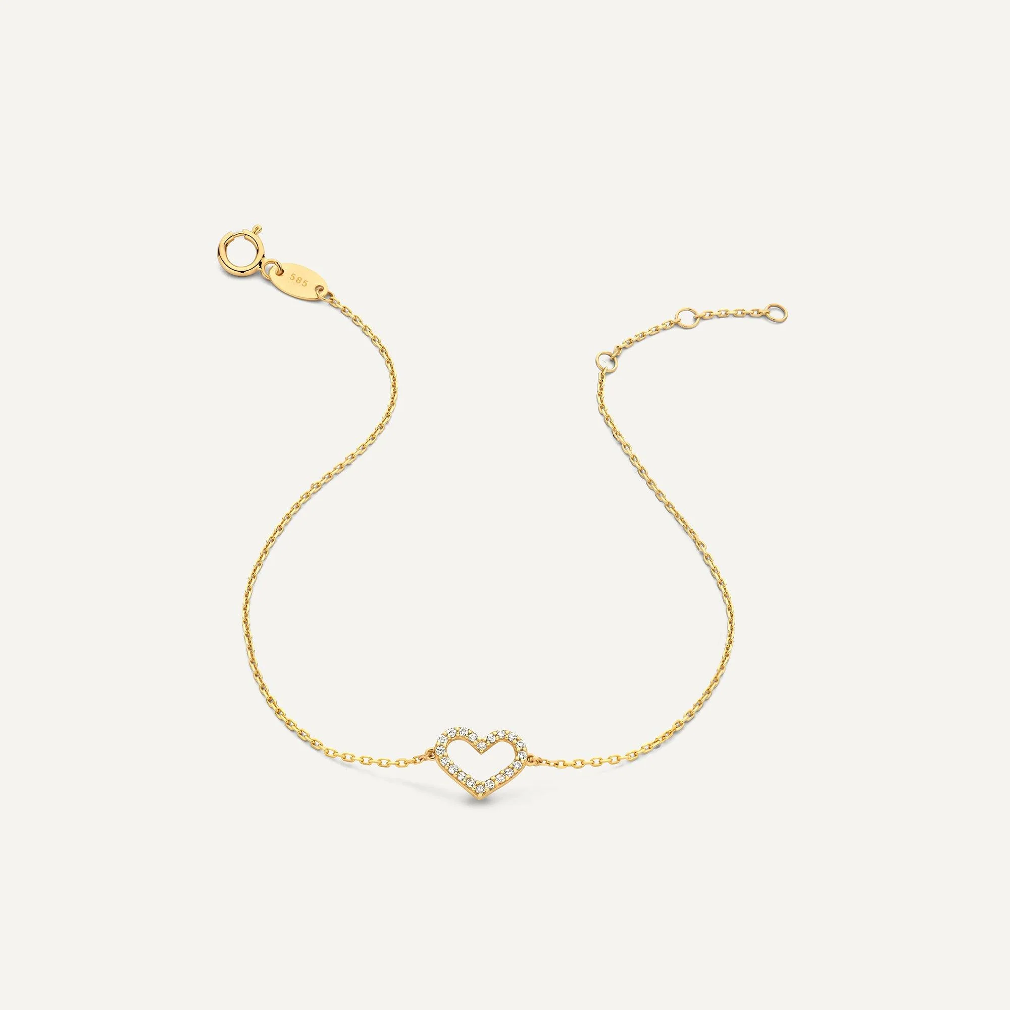 Pavé Zirconia Open Hearts Set - Image 13
