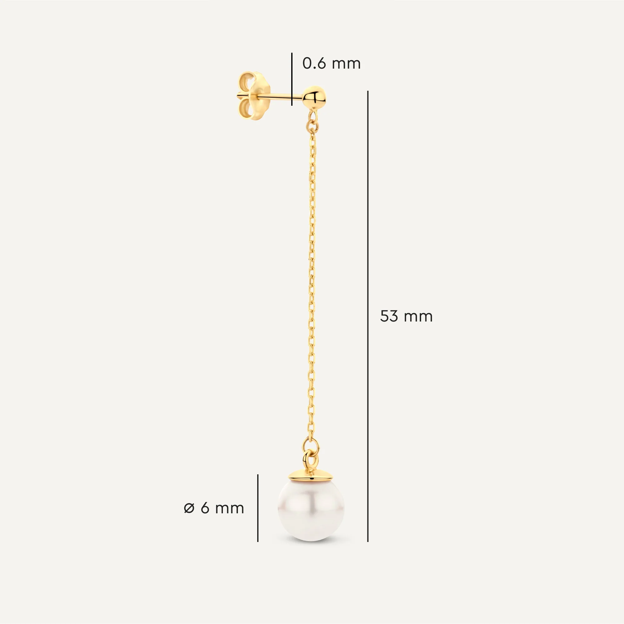 Pearl Drop Earrings - Image 7