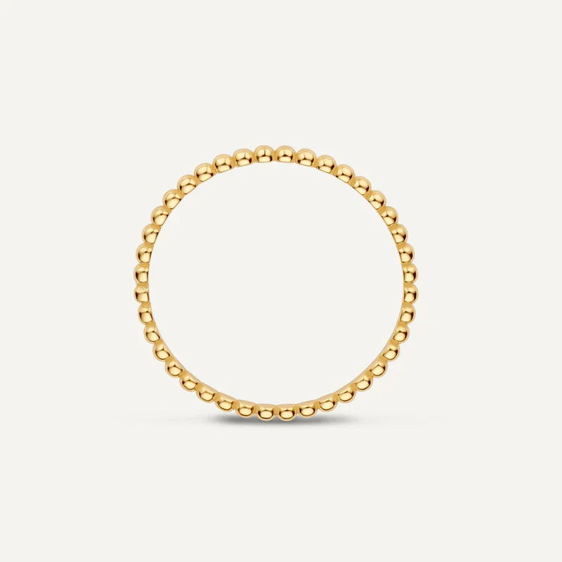 Prong Beaded Zirconia Rings Set - Image 11