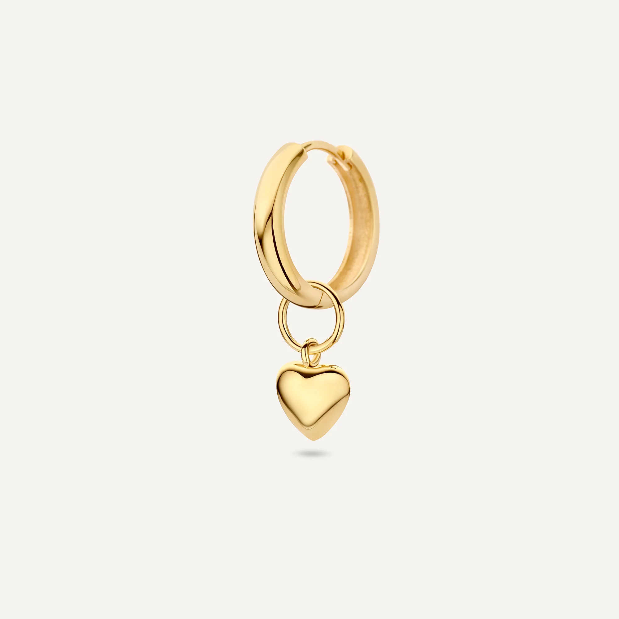 Puffy Heart Hoop Charm - Image 4