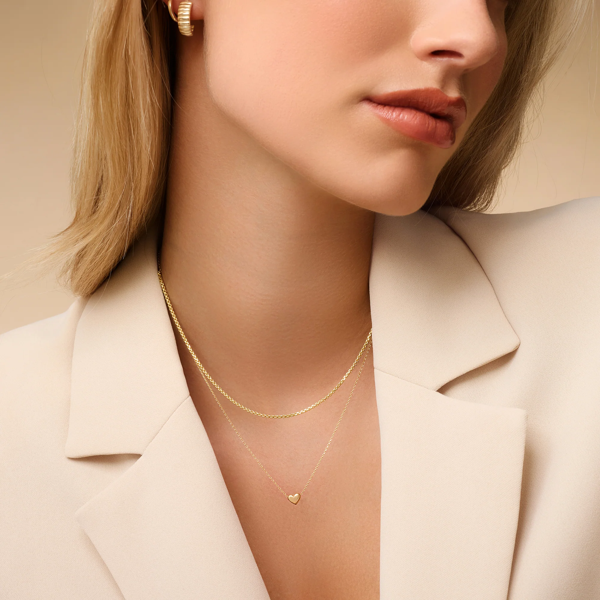 Puffy Heart Pendant Necklace - Image 9