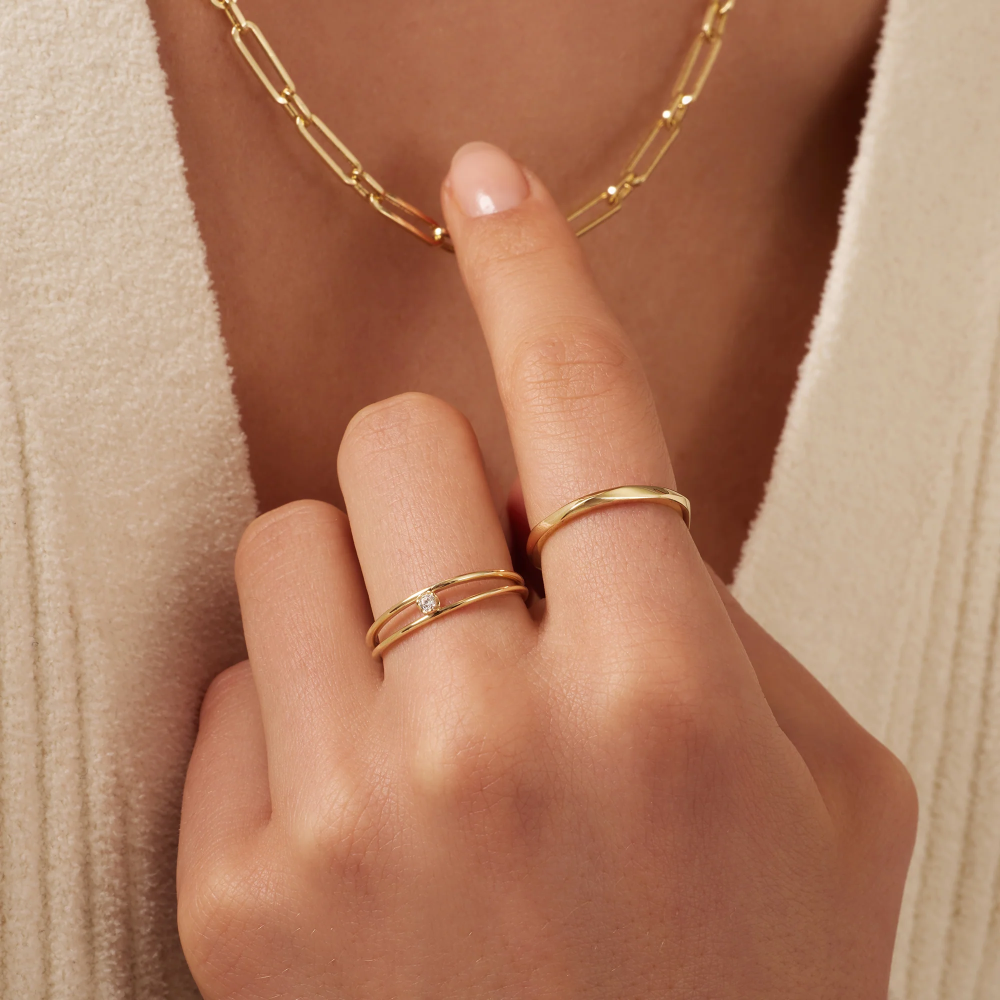 Rope Stacker Ring - Image 4