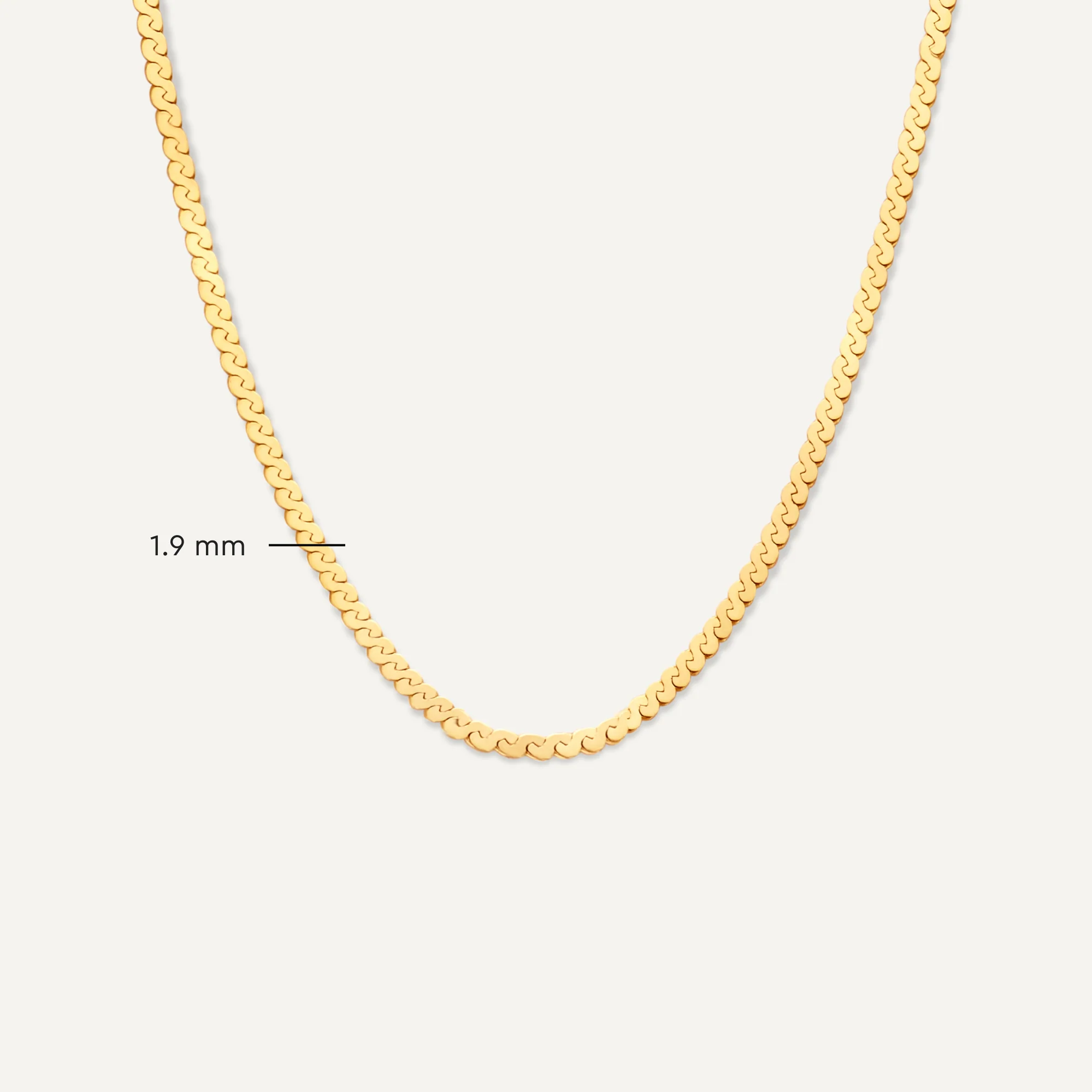 Serpentine Chain Necklace - Image 8