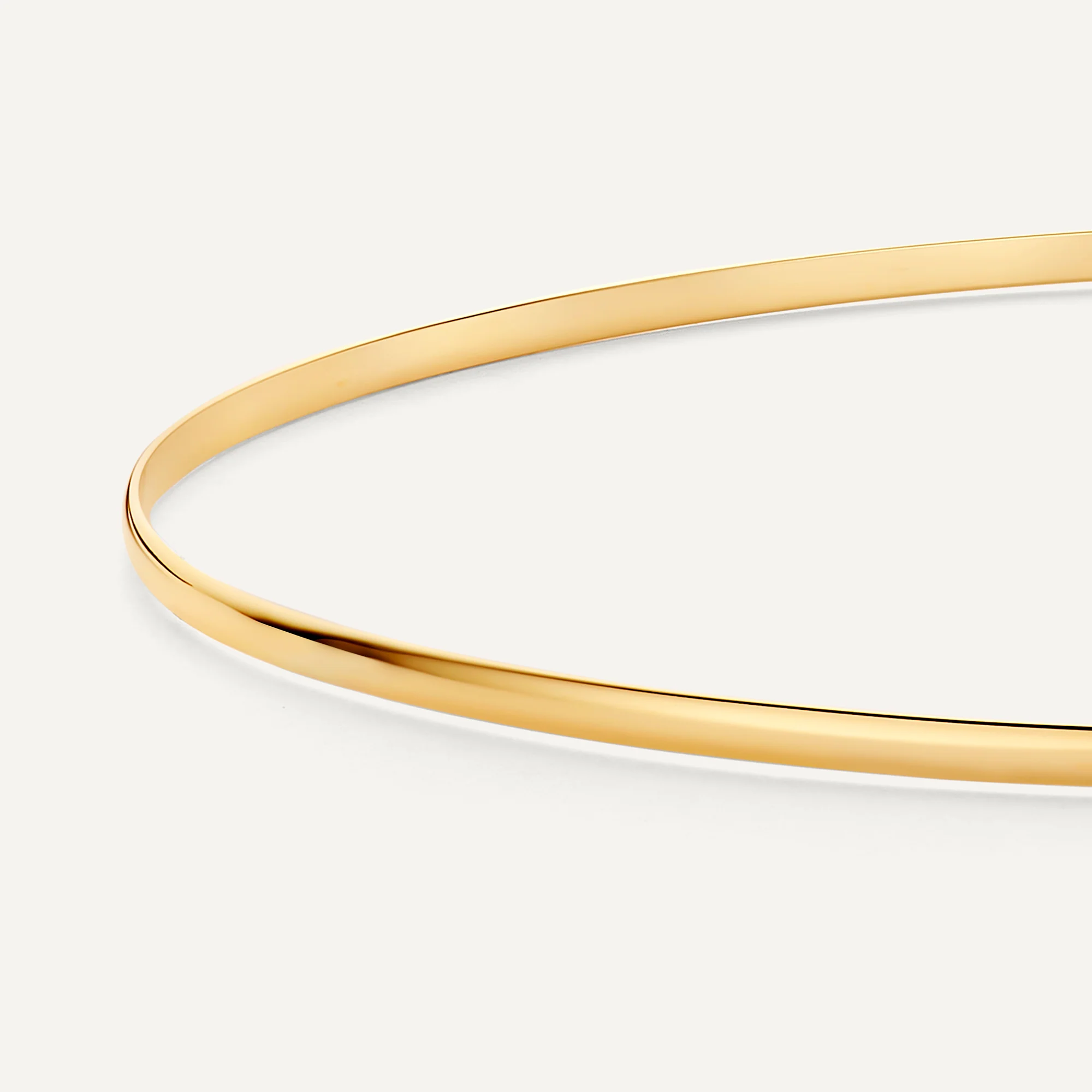Slim Curved Stacker Bangle - Image 7