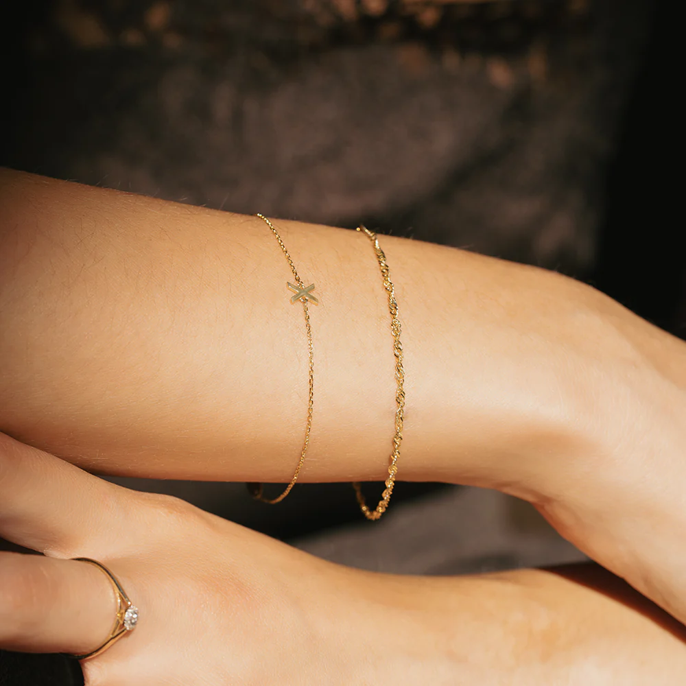 Slim Twisted Rope Bracelet - Image 12