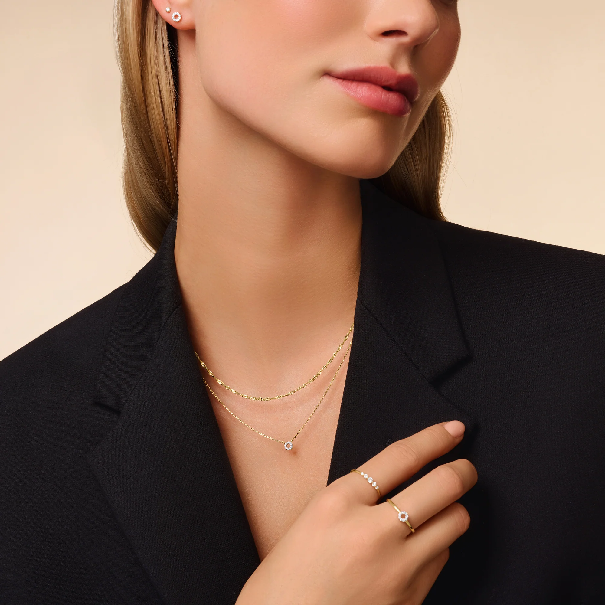 Slim Twisted Rope Necklace - Image 6