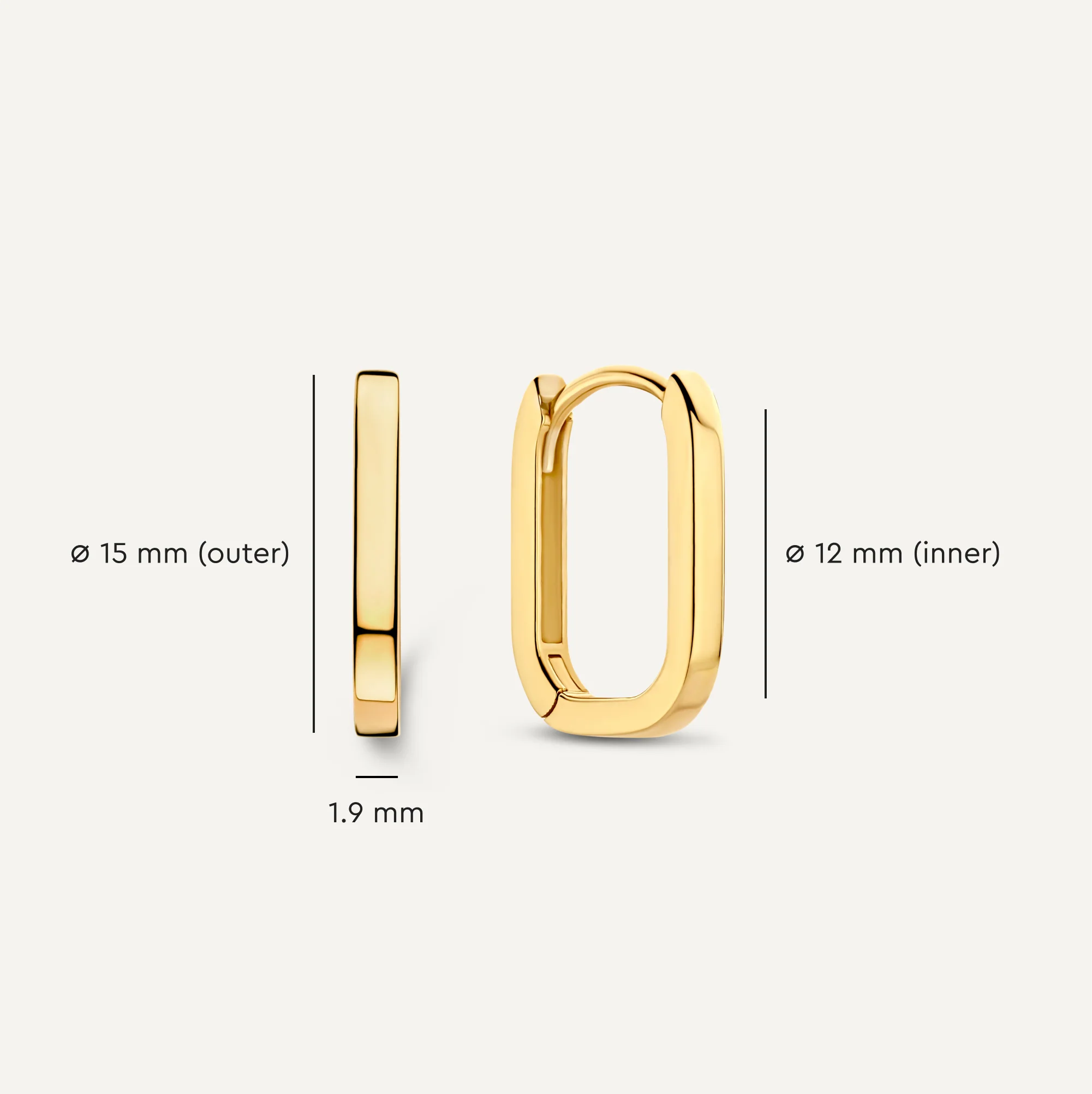 Small U Hoops (15mm) - Image 6