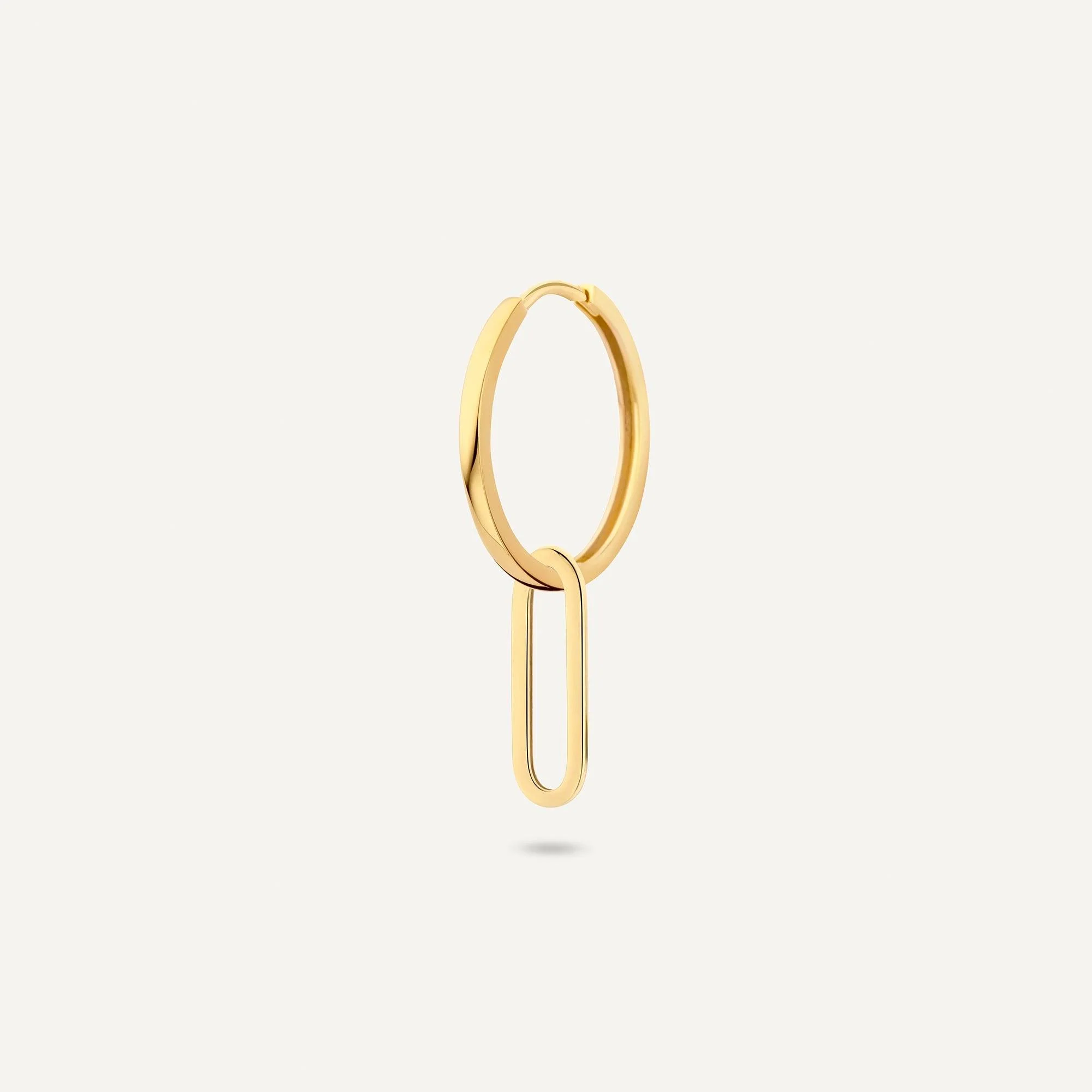Solo Paperclip Hoop Charm - Image 4
