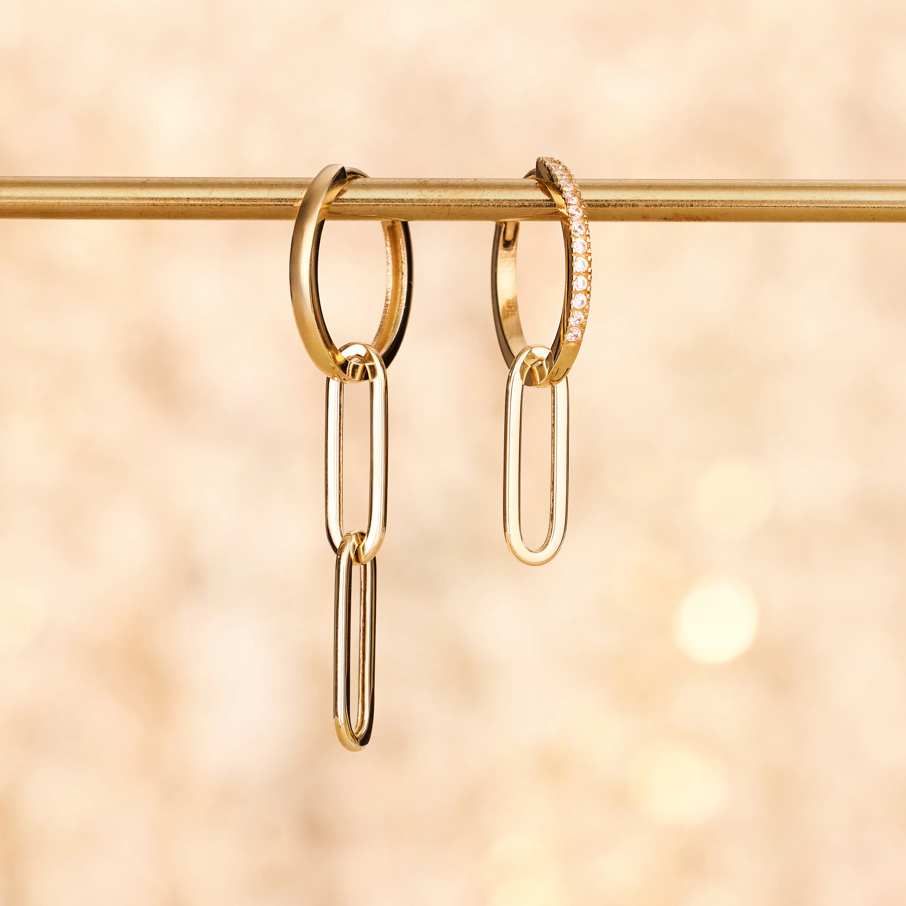 Solo Paperclip Hoop Charm - Image 8