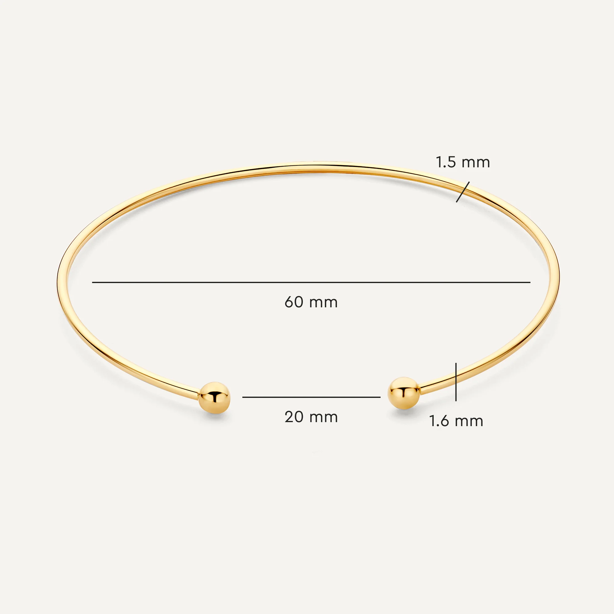 Sphere Cuff Bangle - Image 11