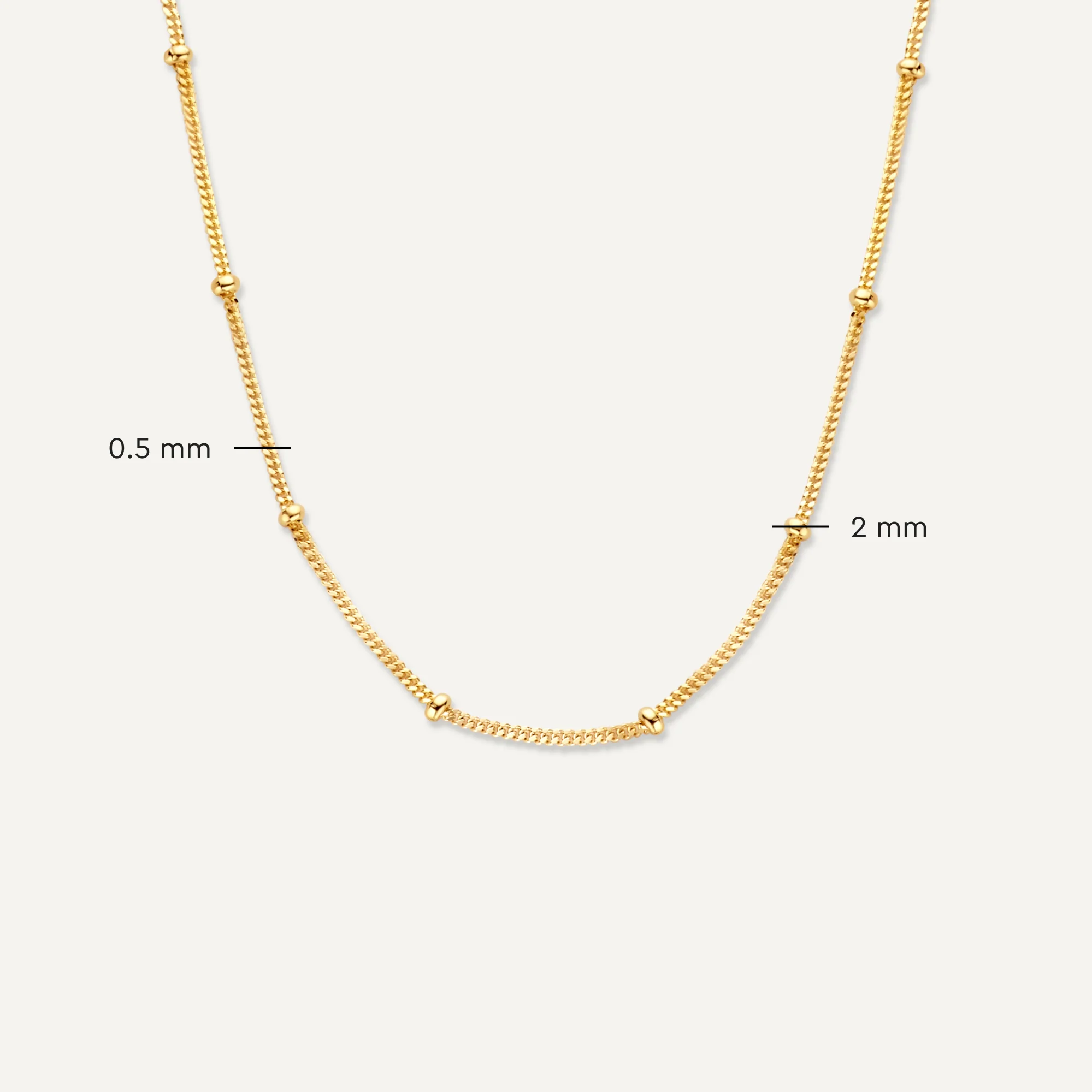 Stationed Spheres Necklace - Image 9