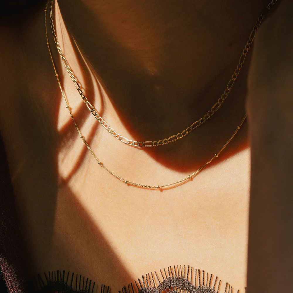 Figaro Chain Necklace - Image 5