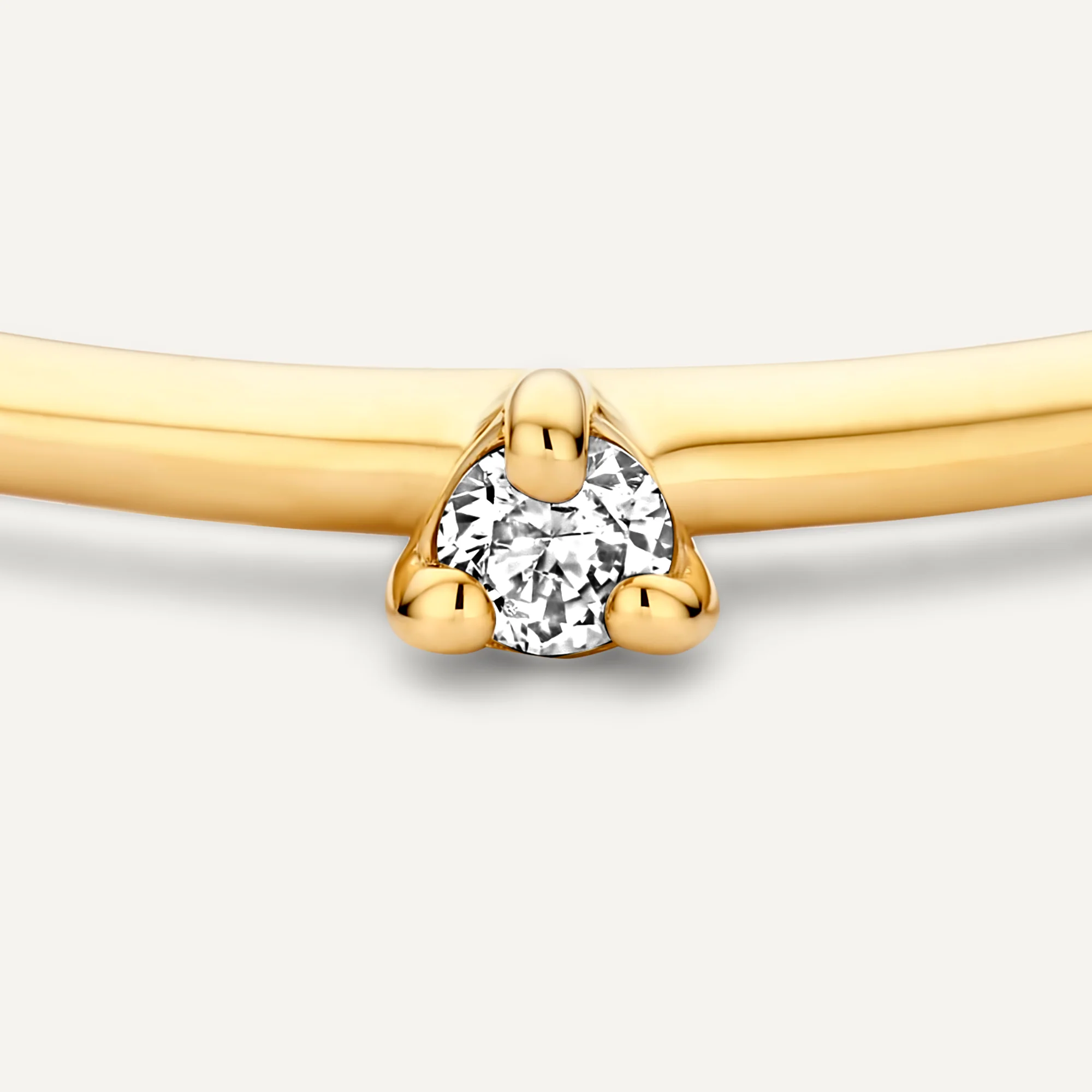 Three Prong Diamond Solitary Ring (0.02 ct) - Image 6