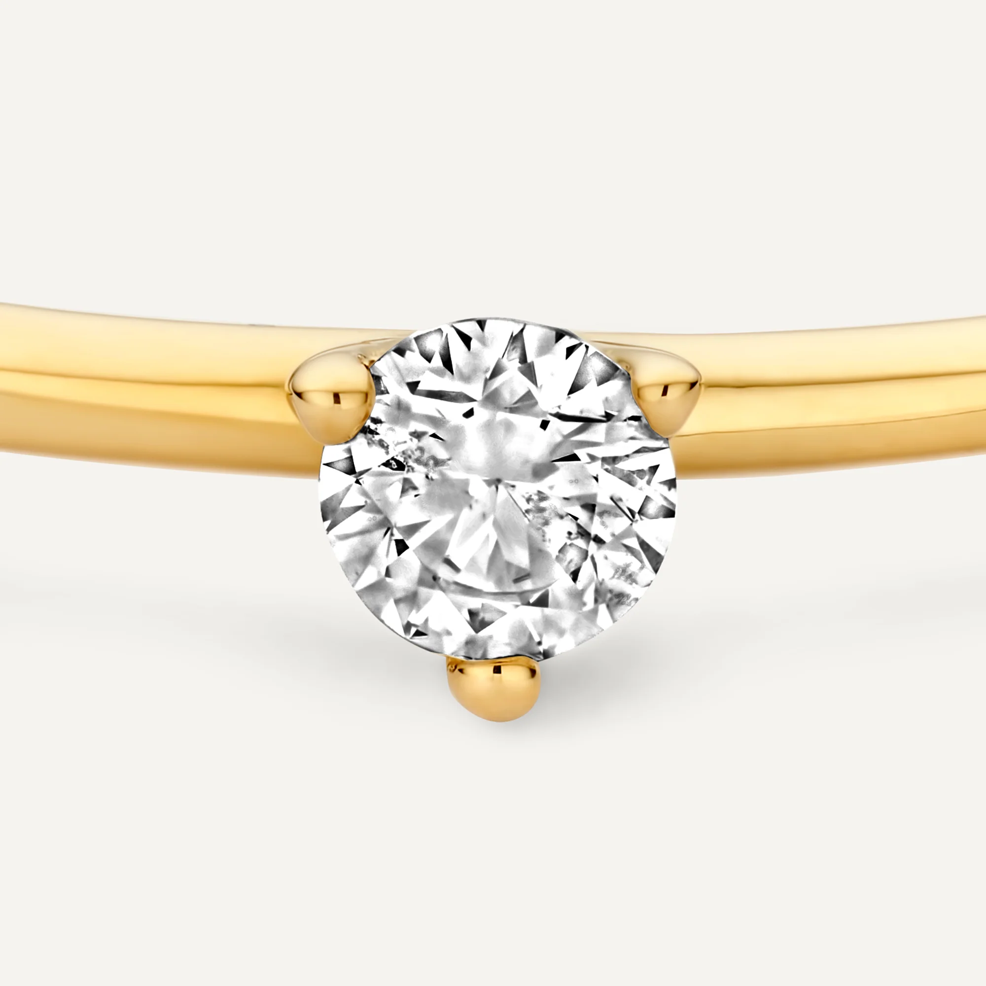 Three Prong Diamond Solitary Ring (0.06 ct) - Image 8