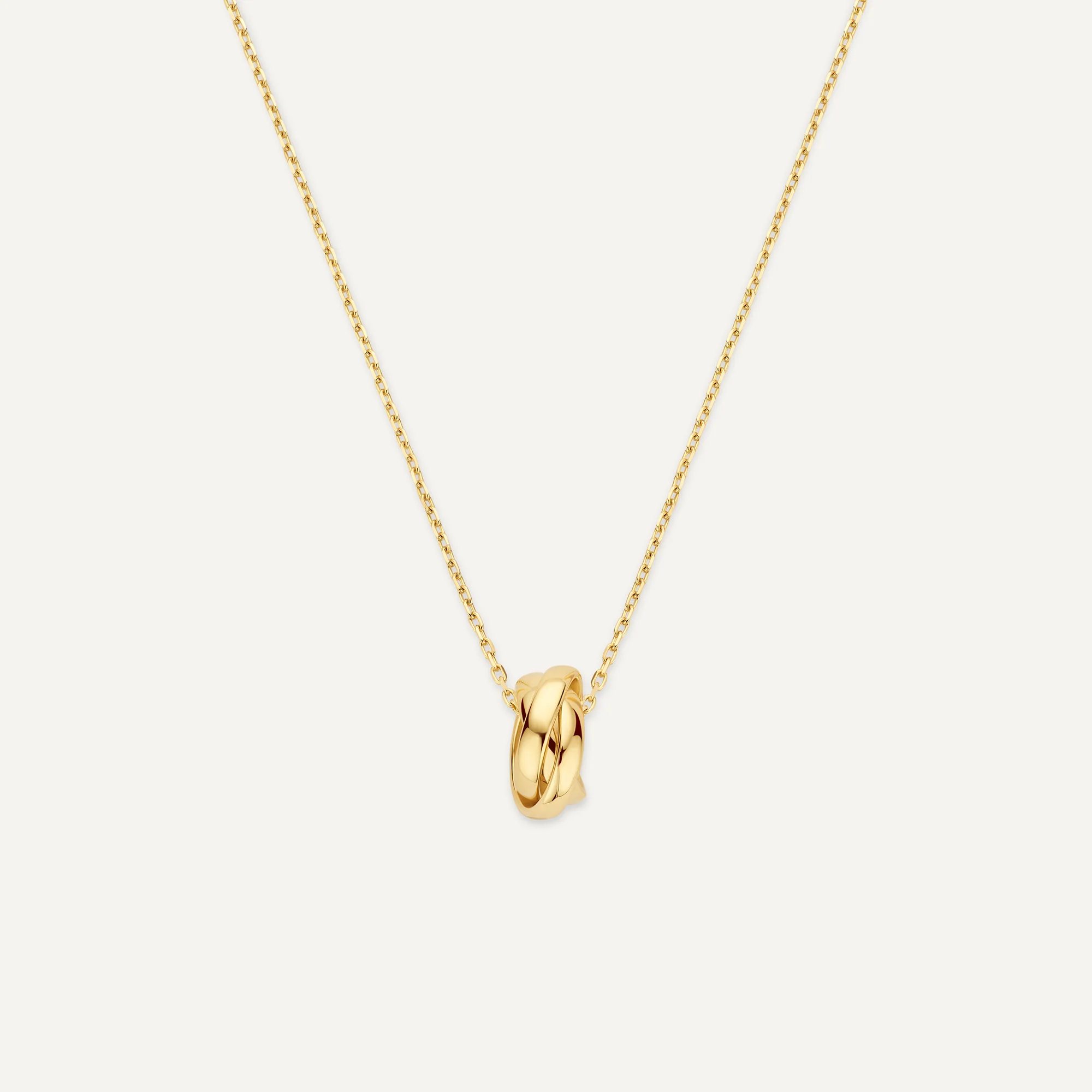 Triple Band Ring Necklace