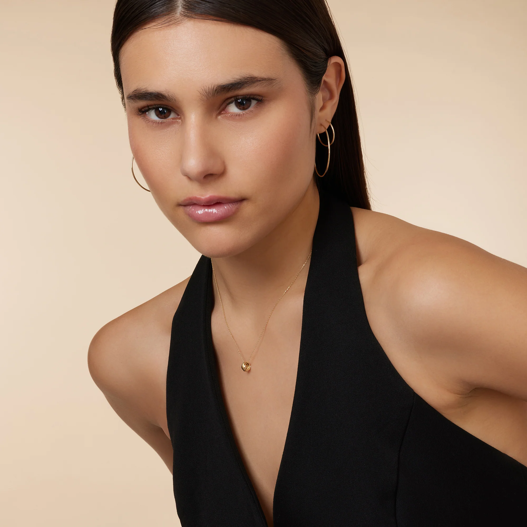 Triple Band Ring Necklace - Image 10