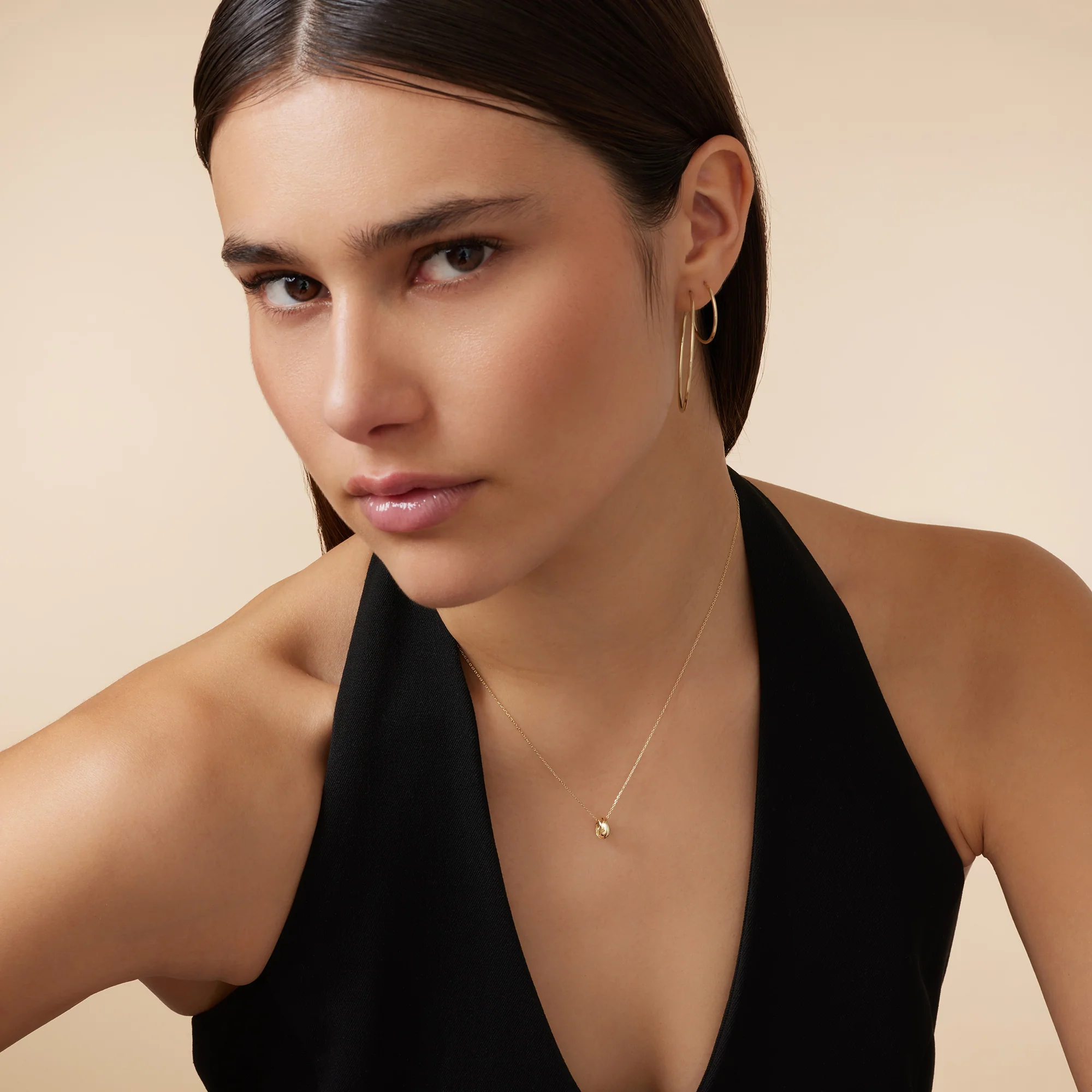 Triple Band Ring Necklace - Image 8