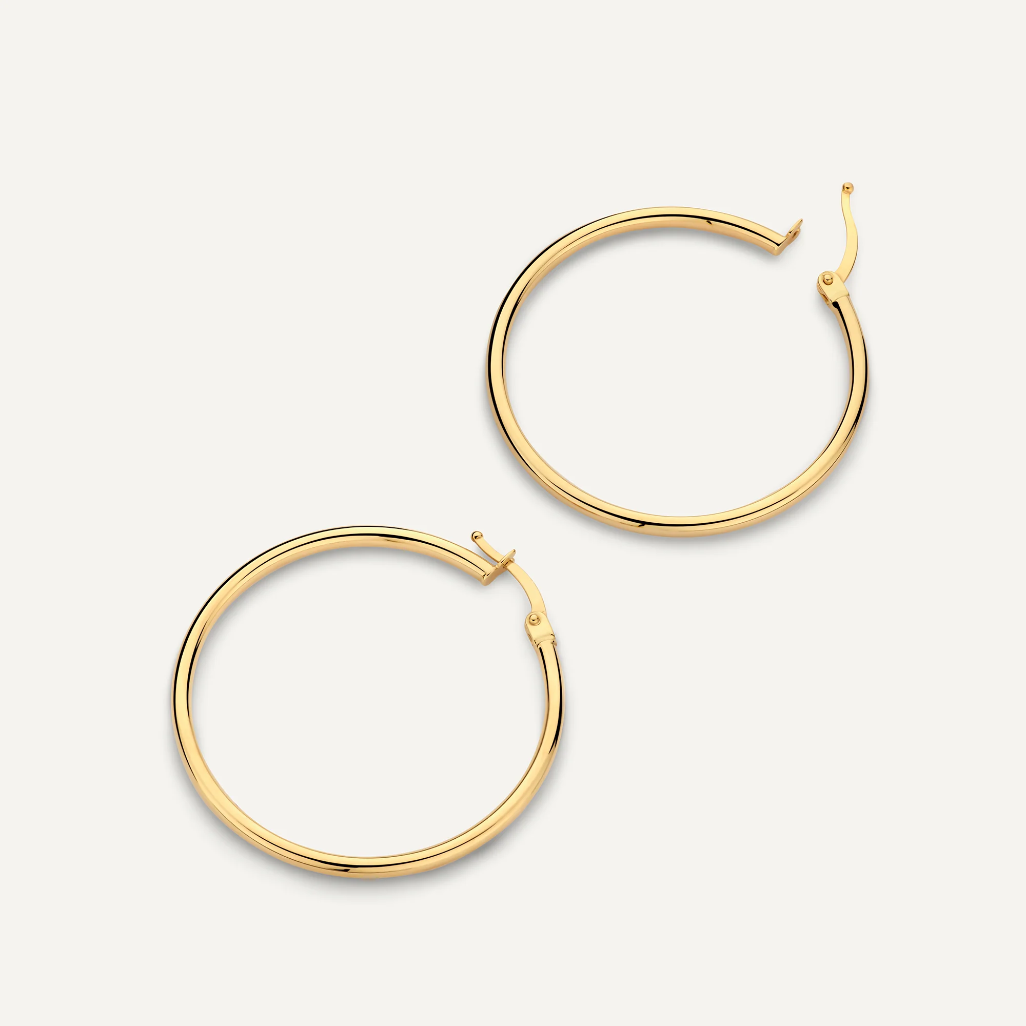 Tube Extra Large Hoops (33mm) - Image 6