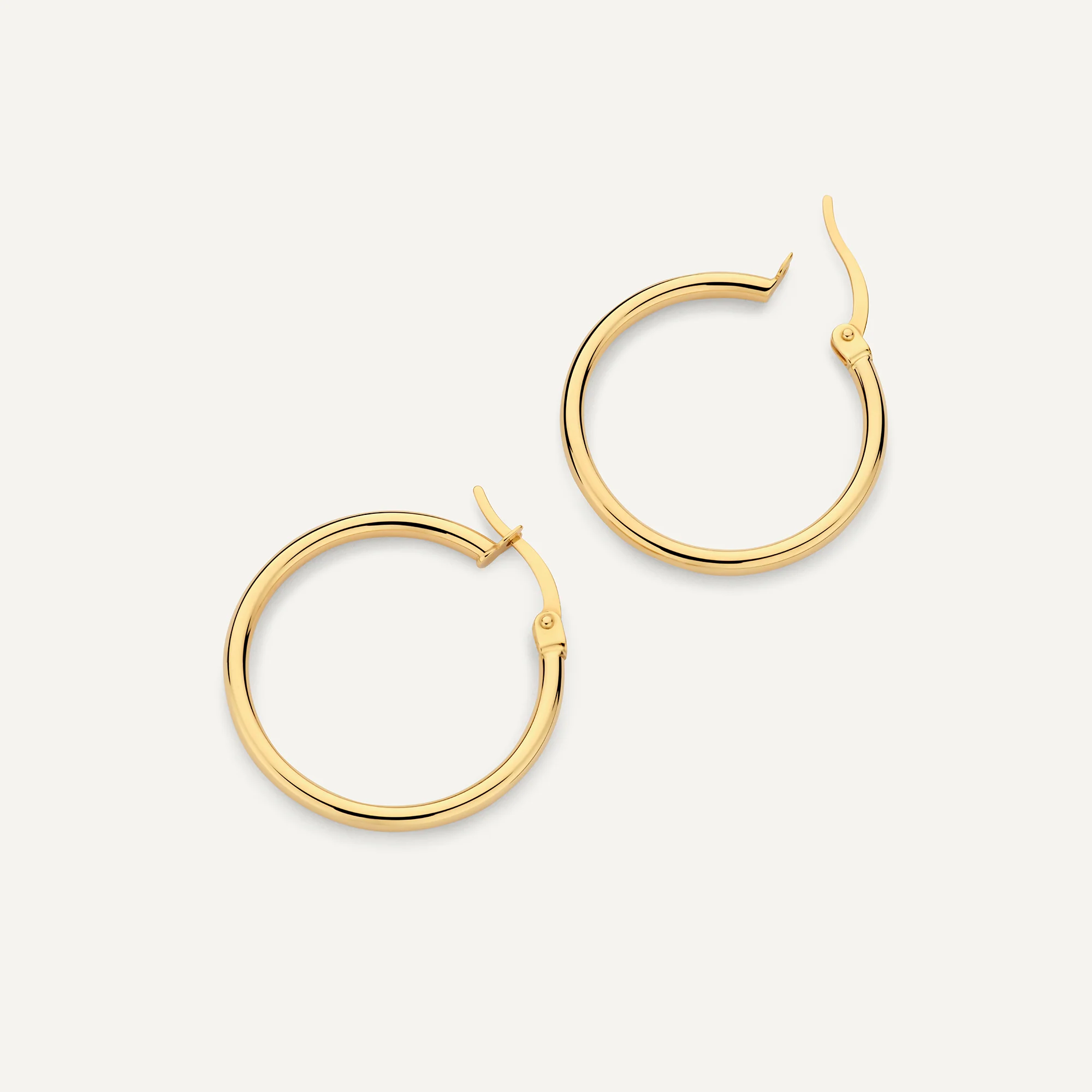 Tube Medium Hoops (24mm) - Image 6