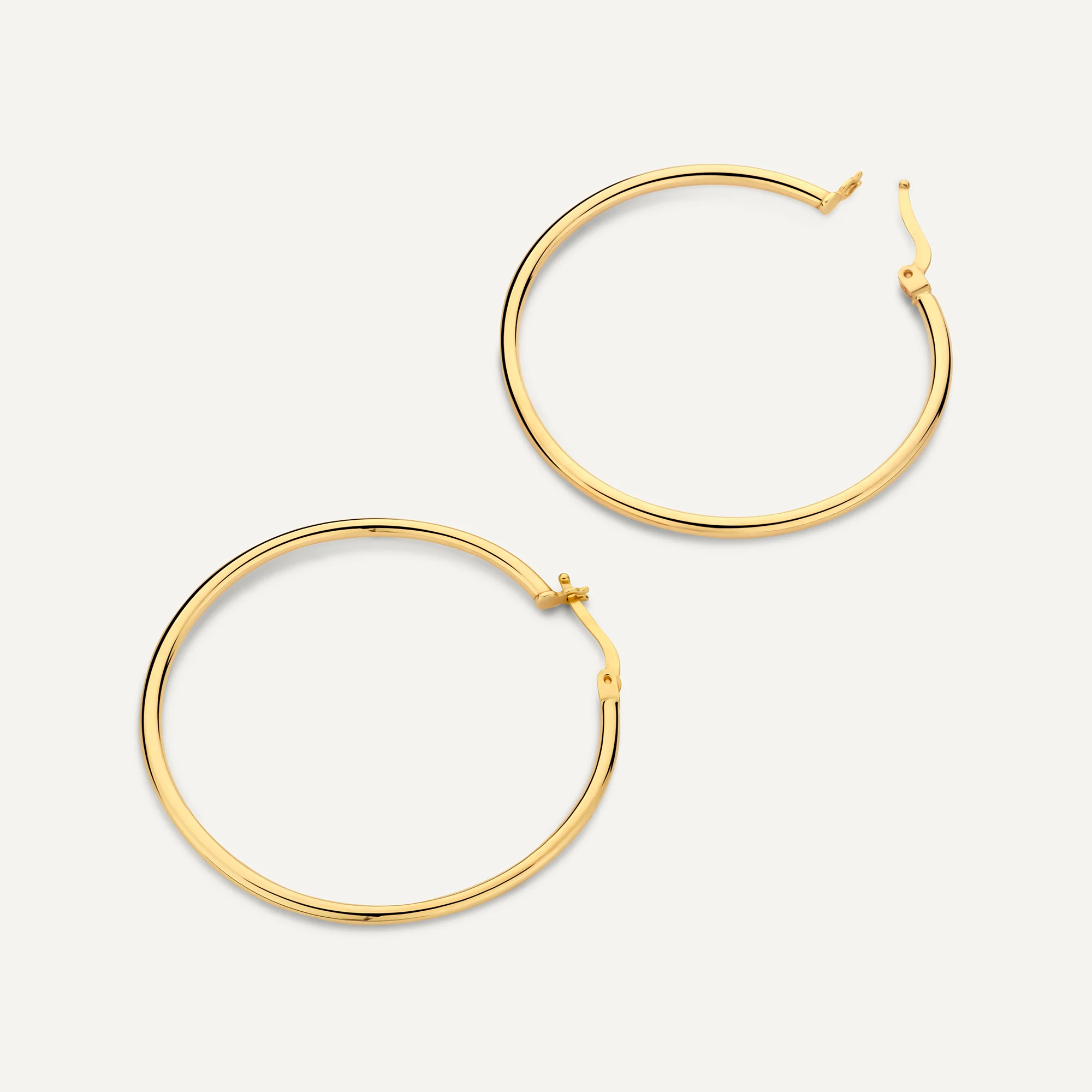 Tube Oversized Hoops (40mm) - Image 5