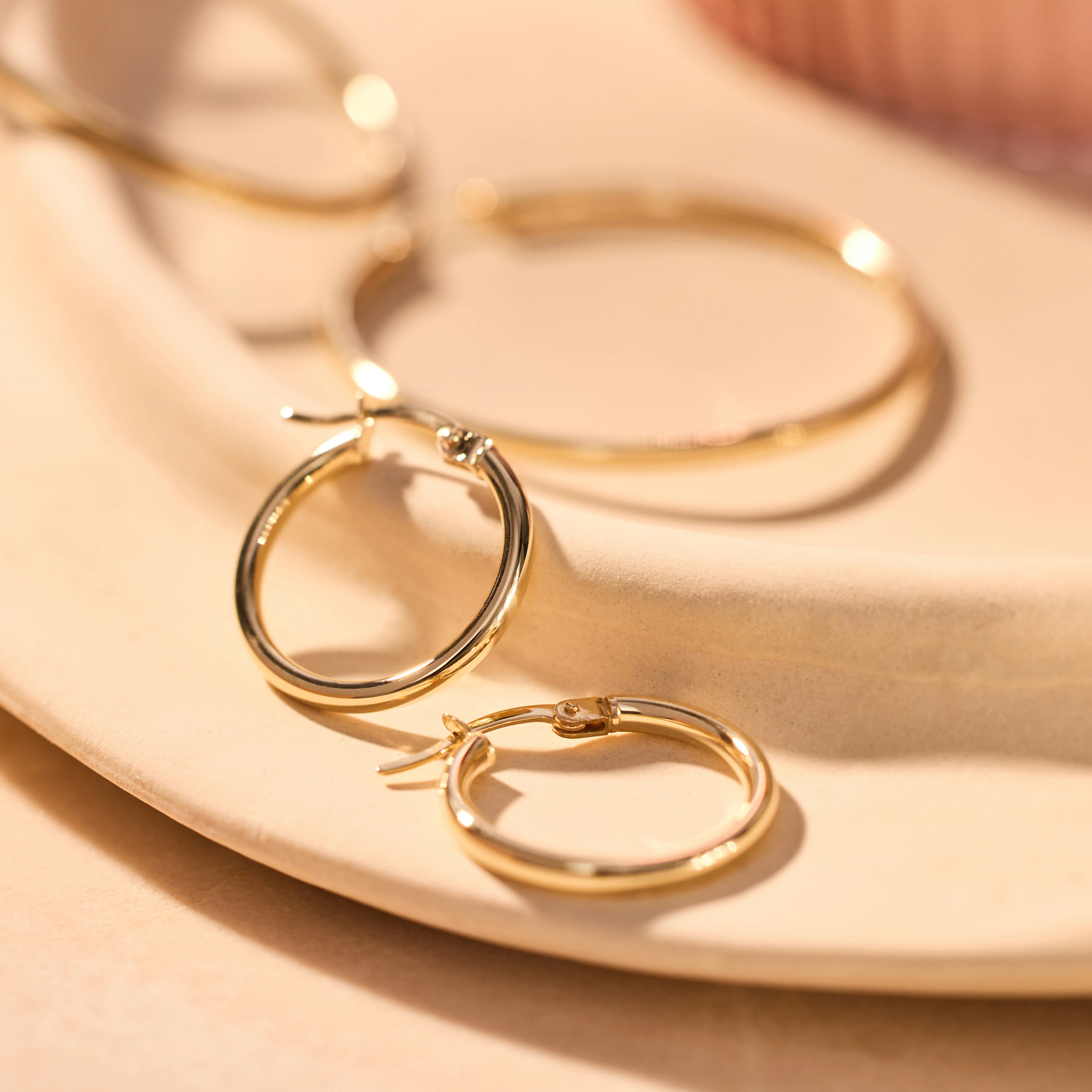 Tube Small Hoops (18mm) - Image 4
