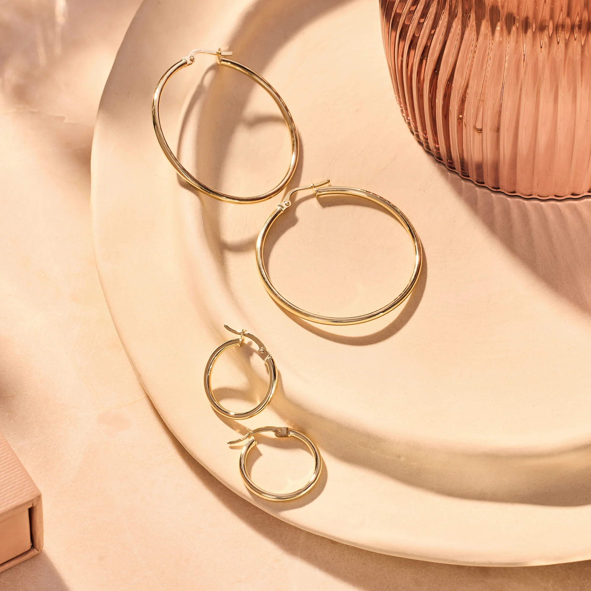 Tube Small Hoops (18mm) - Image 8