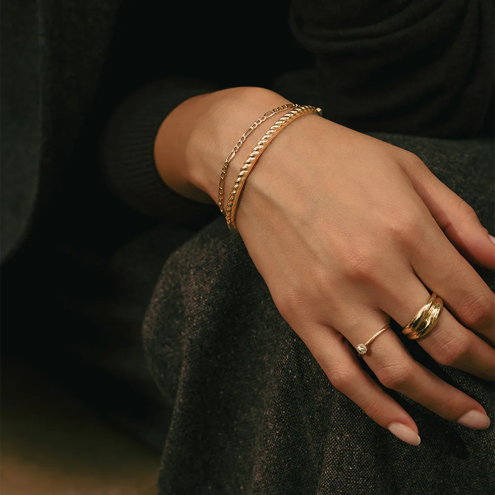 Figaro Chain Bracelet - Image 4