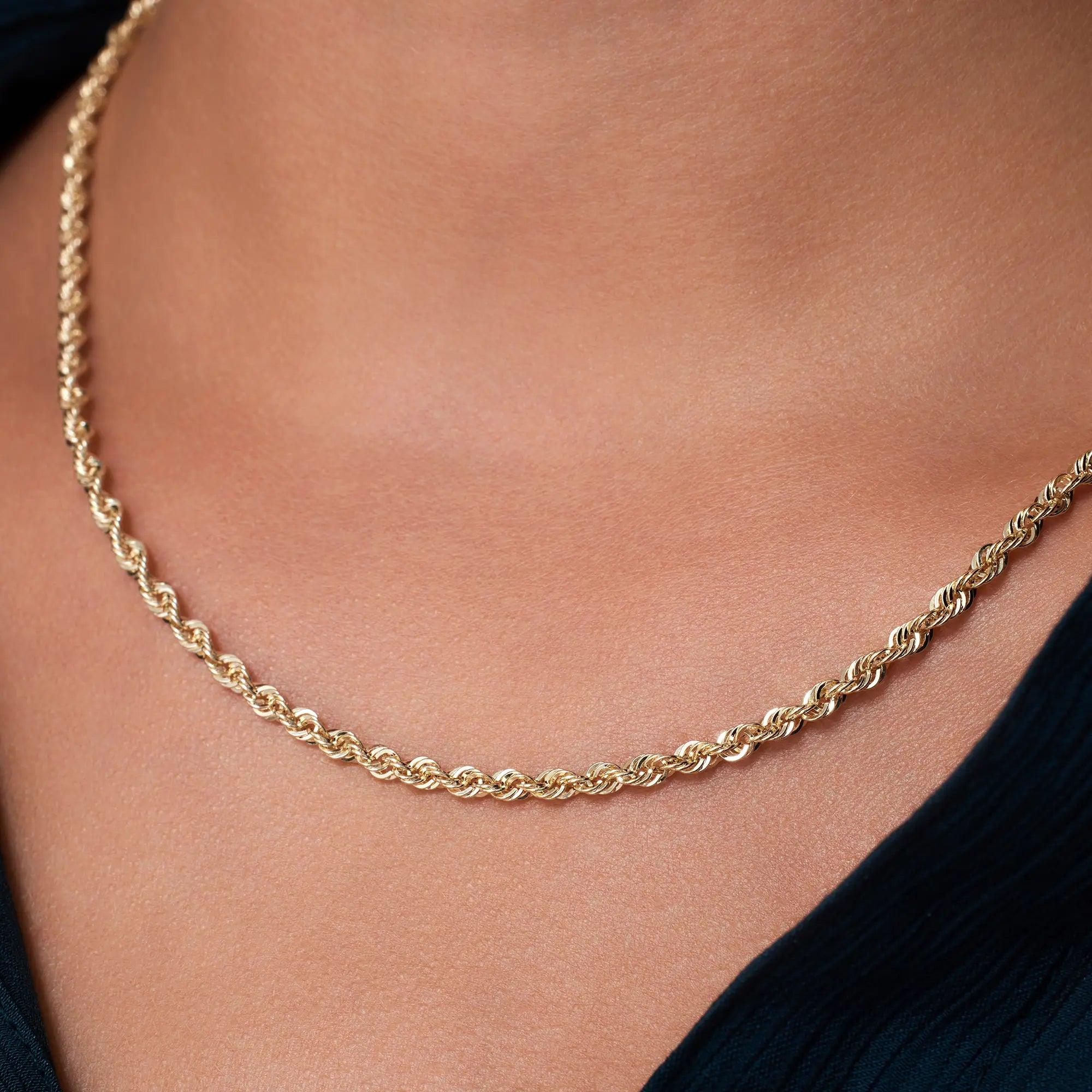 Twisted Rope Necklace - Image 3