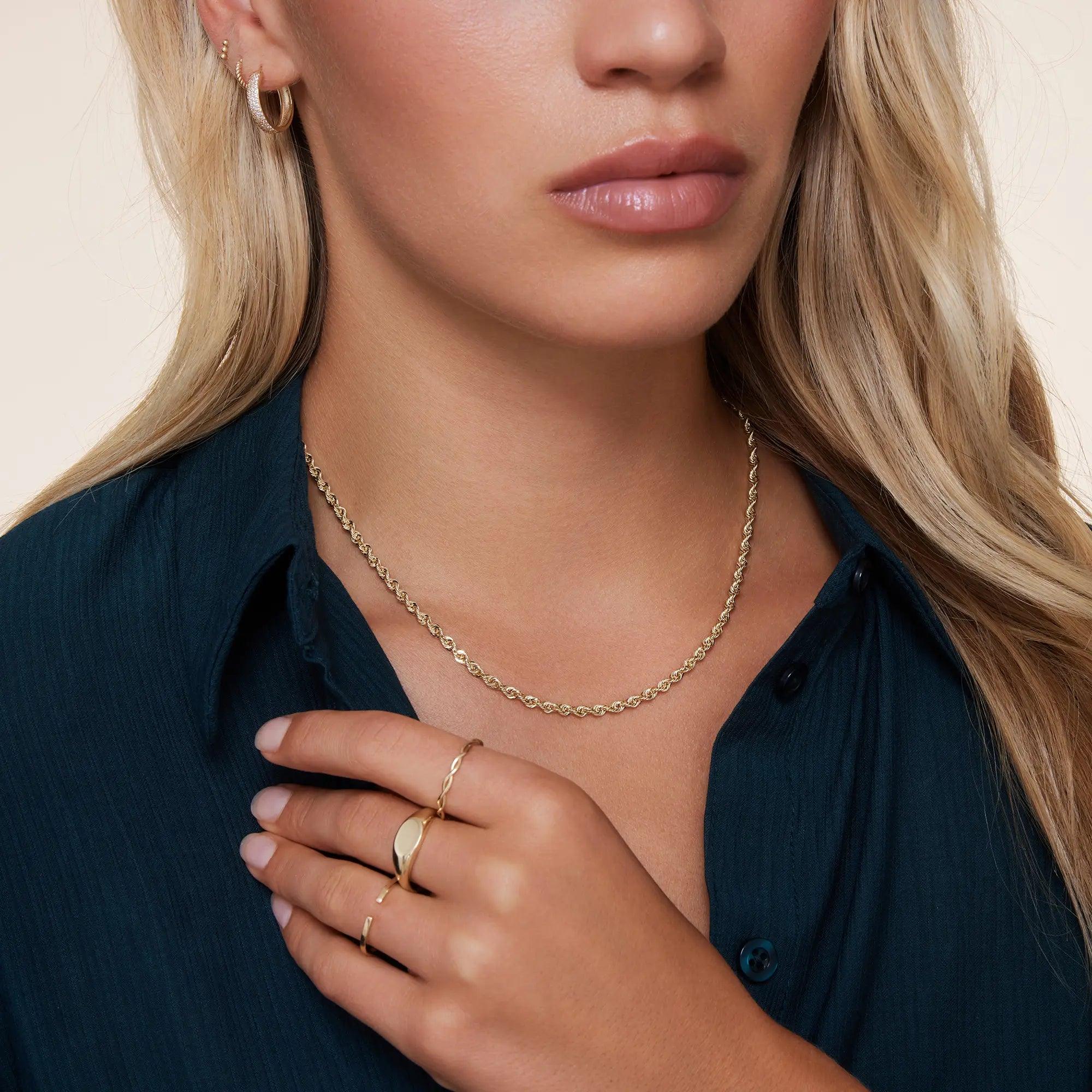 Twisted Rope Necklace - Image 5
