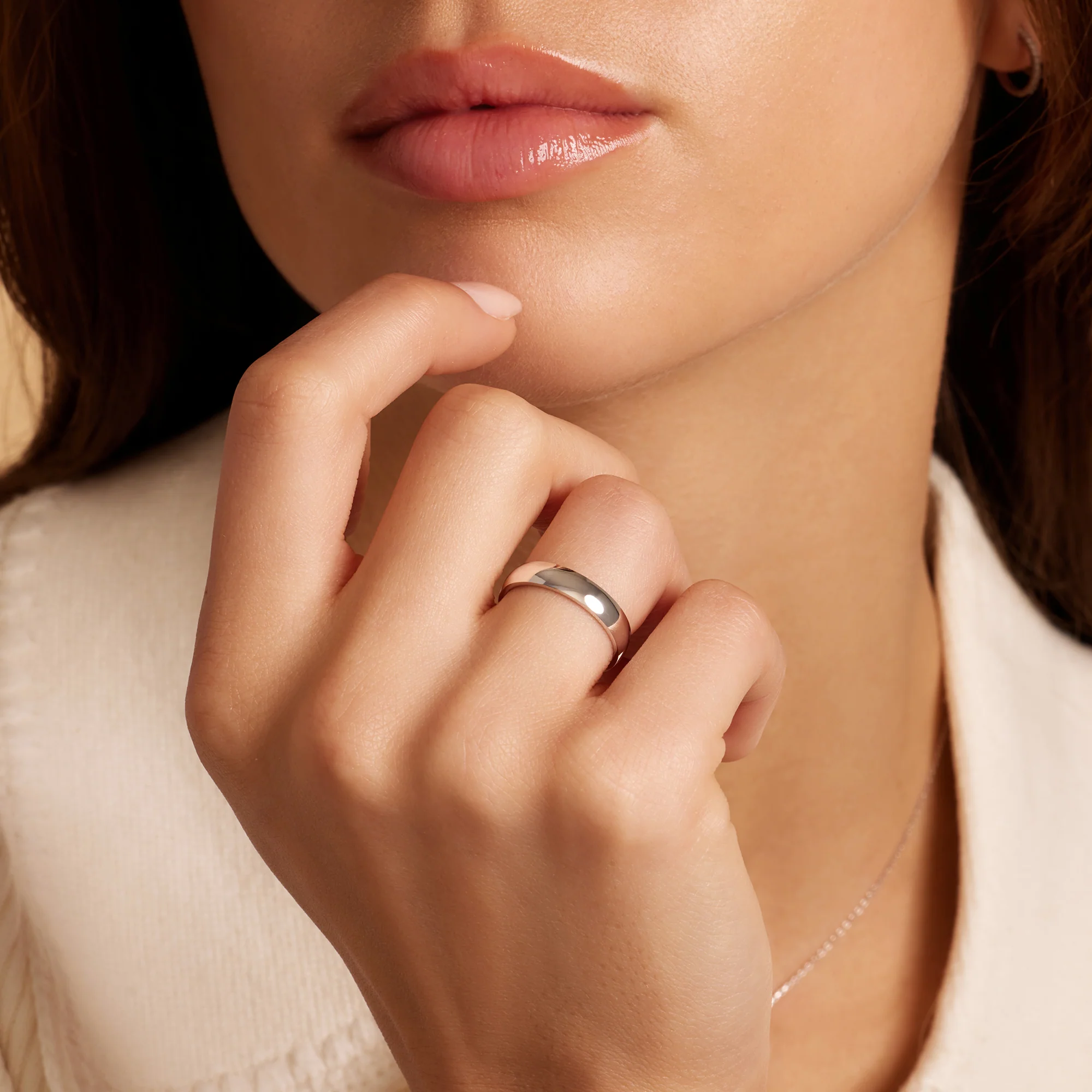 4 mm Curve Band Ring - Image 3