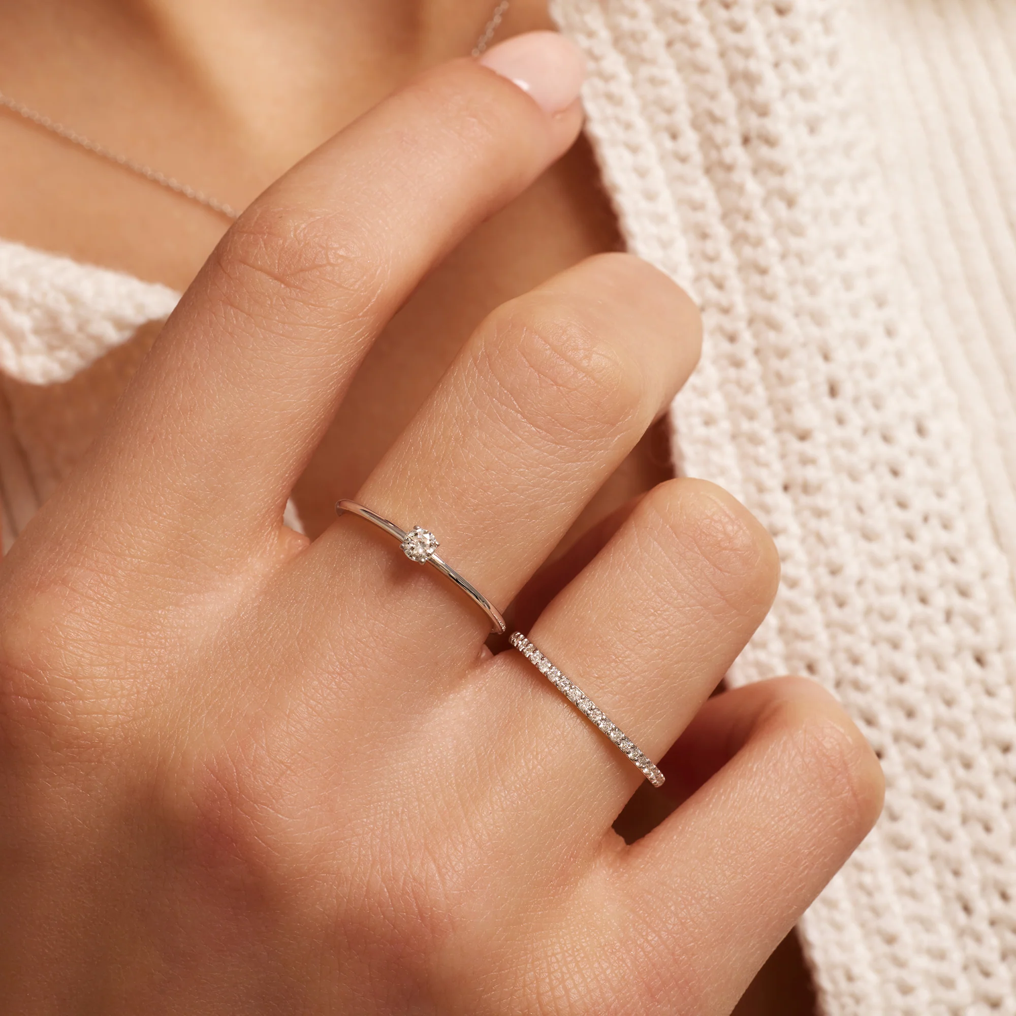 Diamond Alliance Ring (0.15 ct) - Image 8