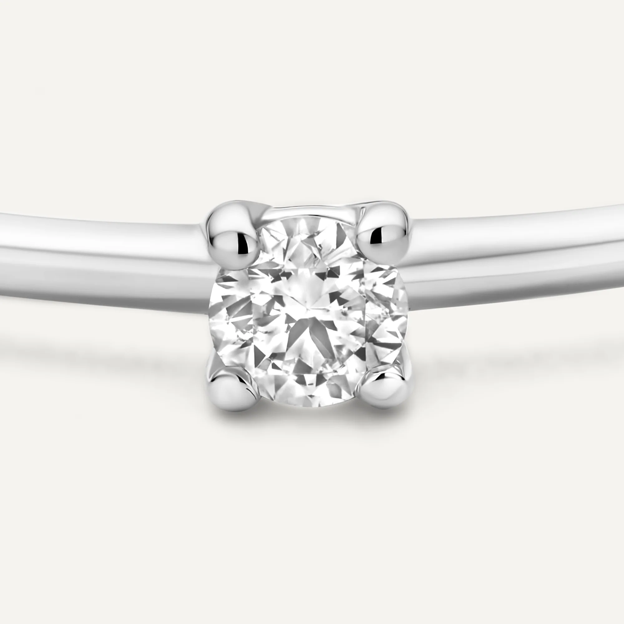 Four Prong Diamond Solitary Ring (0.05 ct) - Image 8