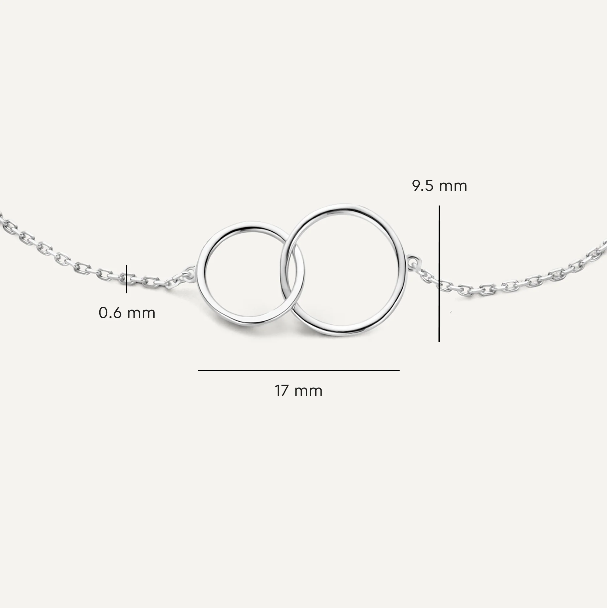 Linked Infinity Bracelet - Image 6