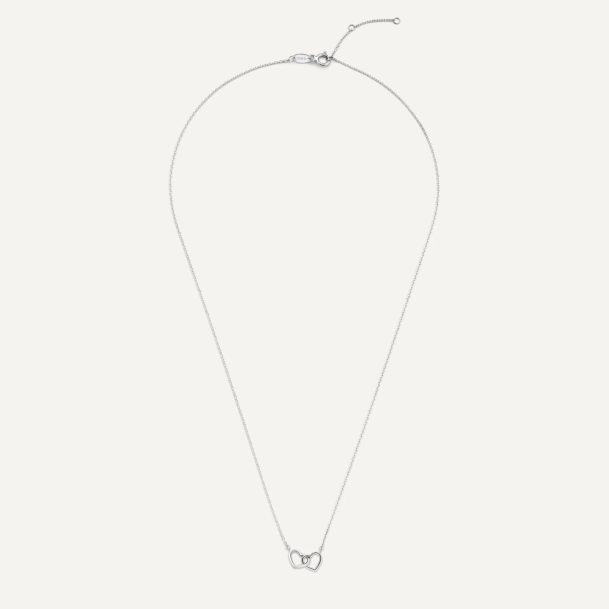 Linked Heart Pendant Necklace - Image 10
